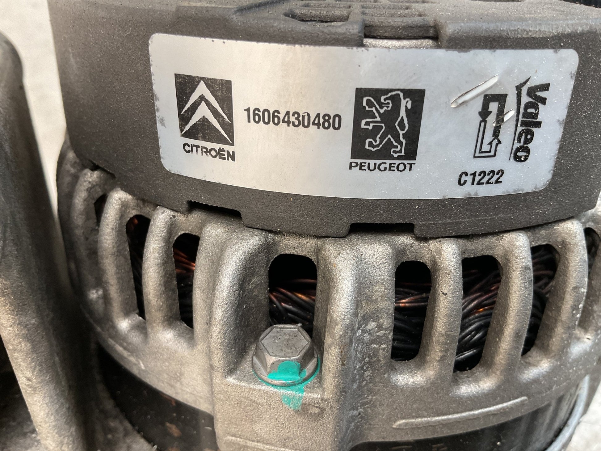 Alternador PSA Ford 1606430480 - 1606430480