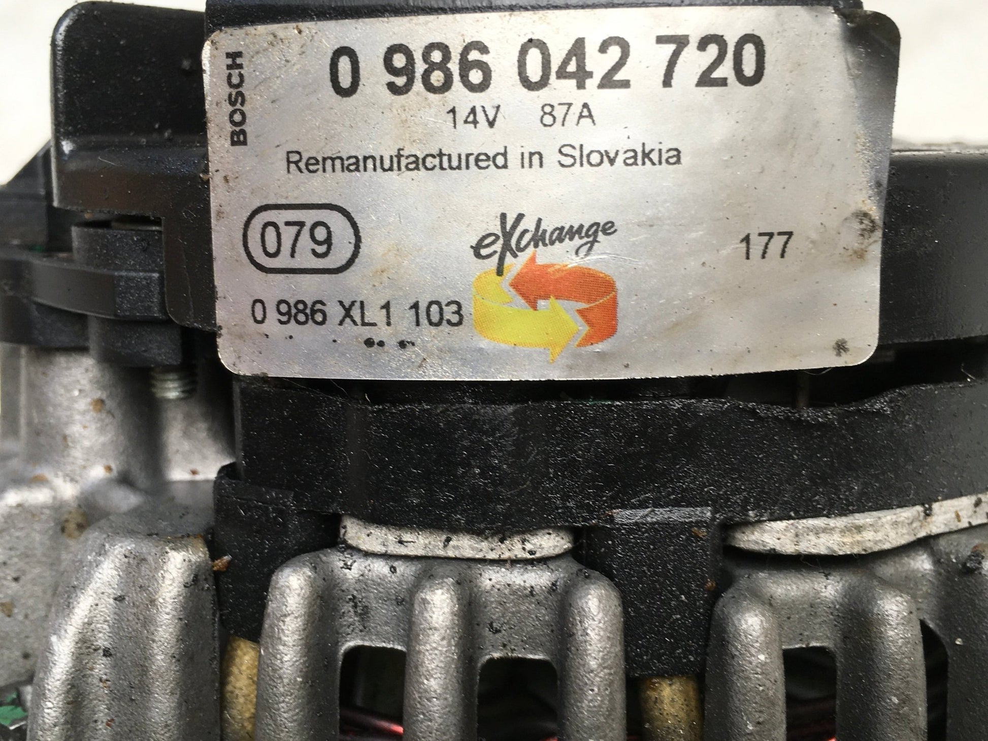 Alternador Renault 0986042720 - 0986042720