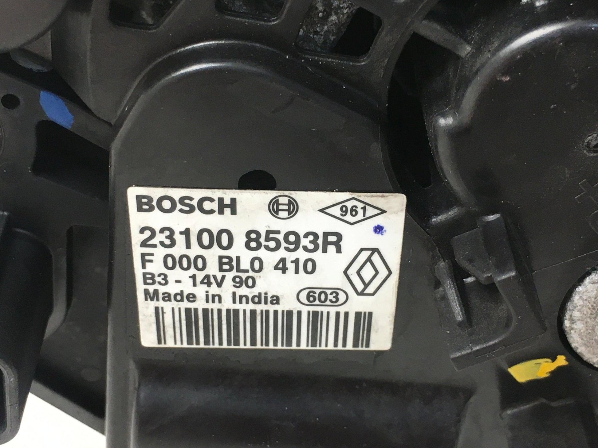 Alternador Renault 231008593R - 231008593R