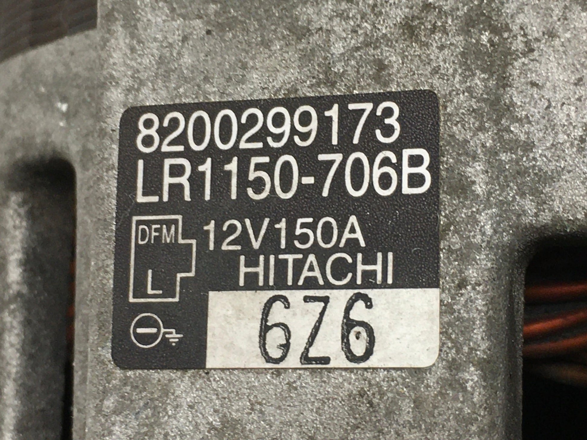 Alternador Renault 8200299173 - 8200299173