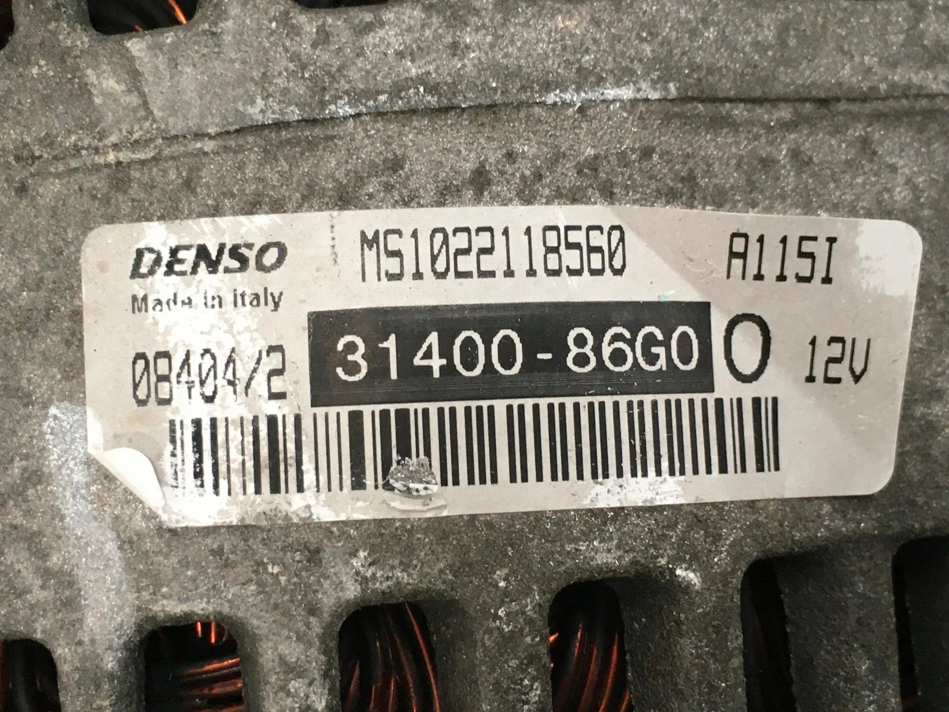 Alternador Suzuki 3140086G0
