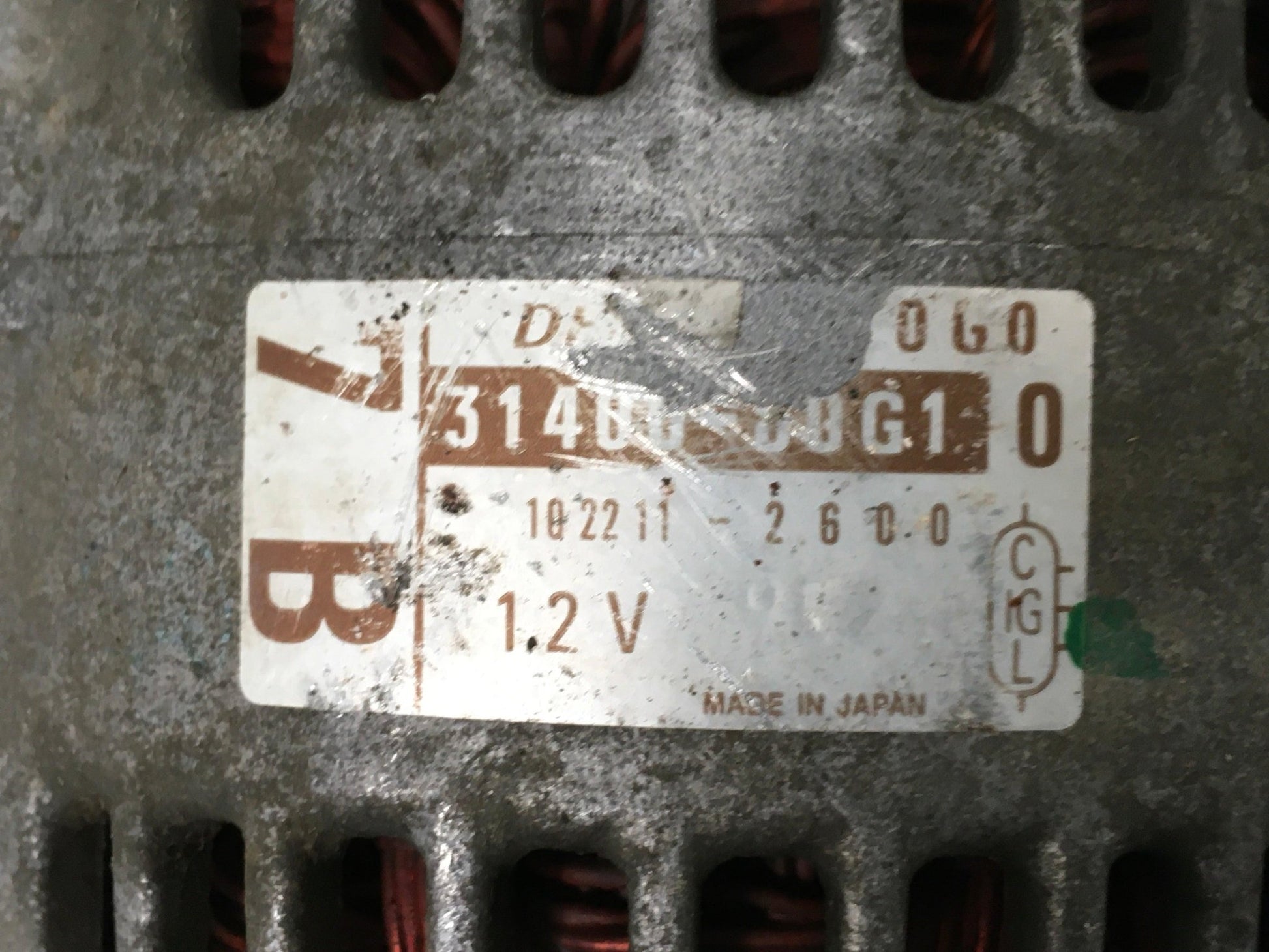 Alternador Suzuki Ignis I 3140080G1 - 1022112600