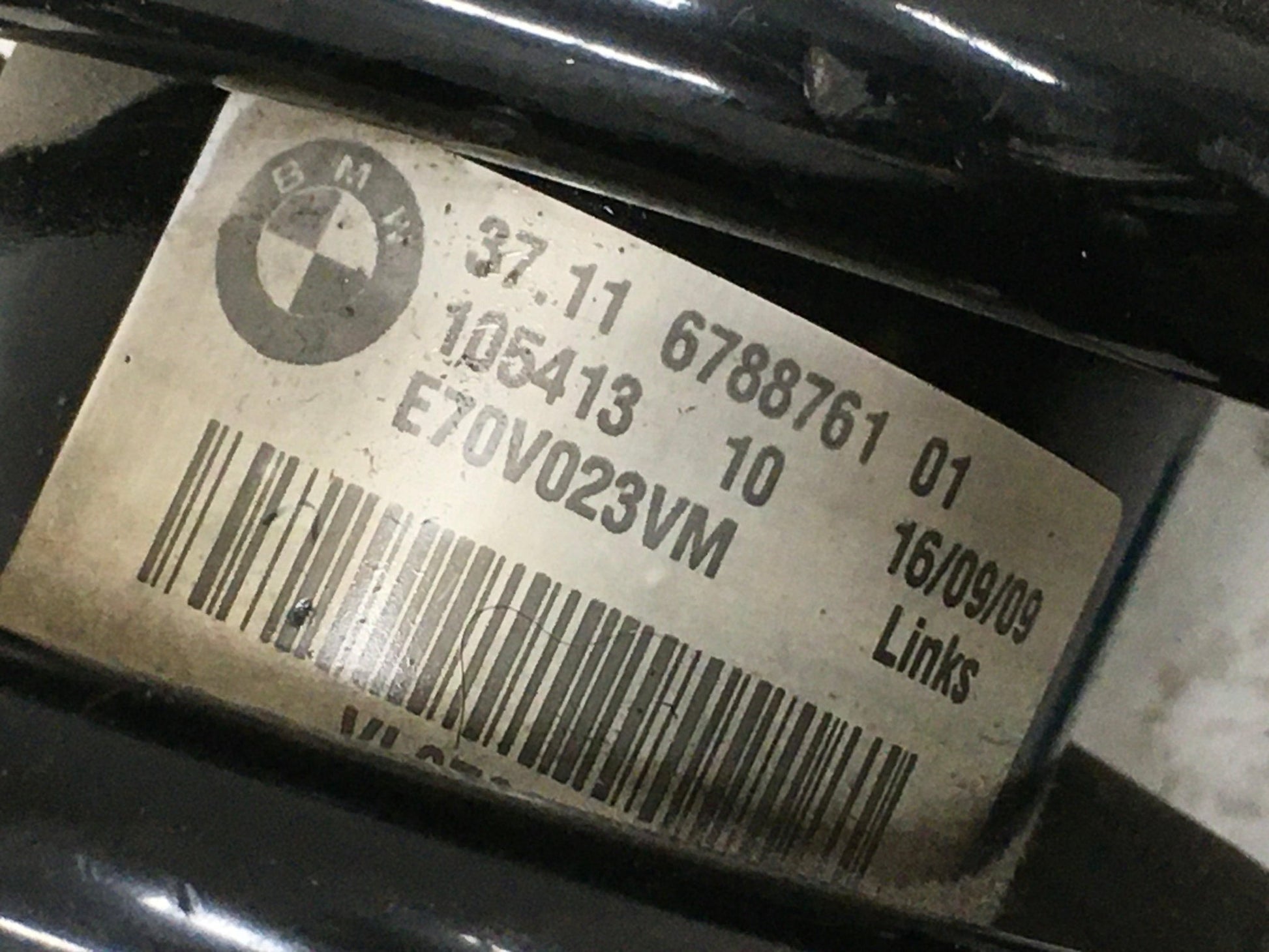 Amortiguador delantero muelle BMW E70 - 37116788761