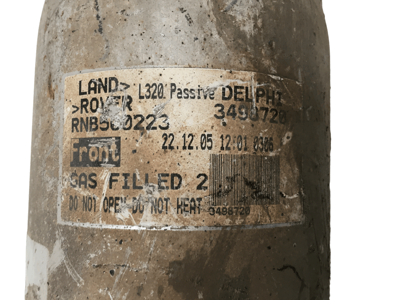 Amortiguador delantero muelle Range Rover Sport - 3498720