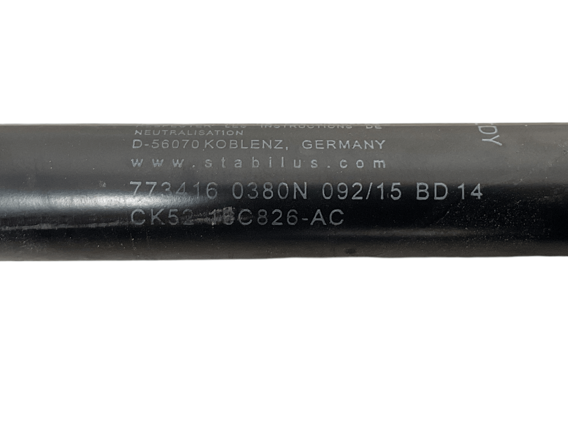 Amortiguador izq Capot Rover CK5216C826AC - CK5216C826AC _