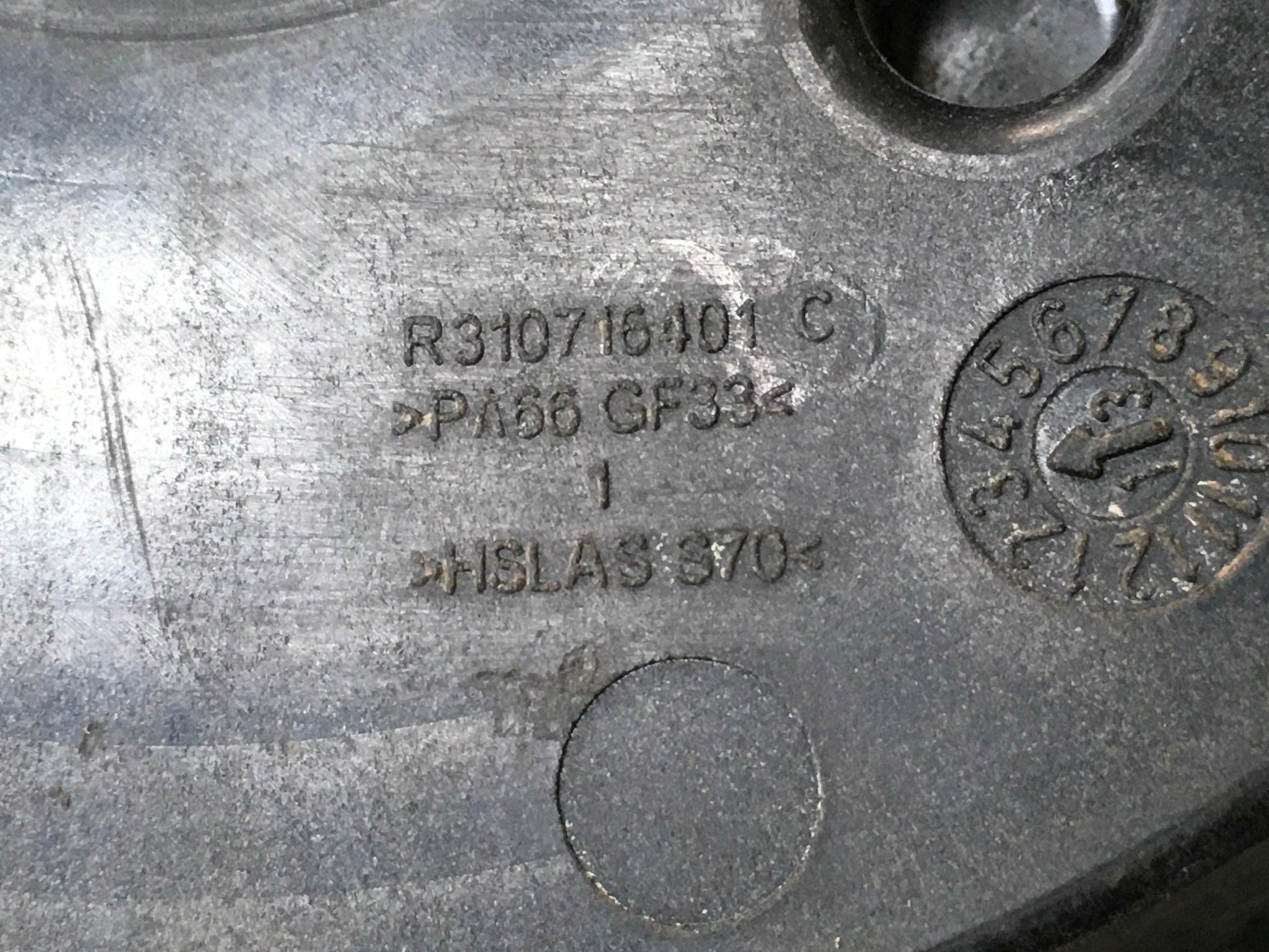 Amortiguador trasero muelle Mercedes W166 - R310716401