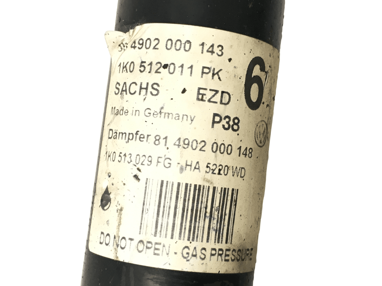 Amortiguador trasero VW 1K0512011PK - 1K0512011PK