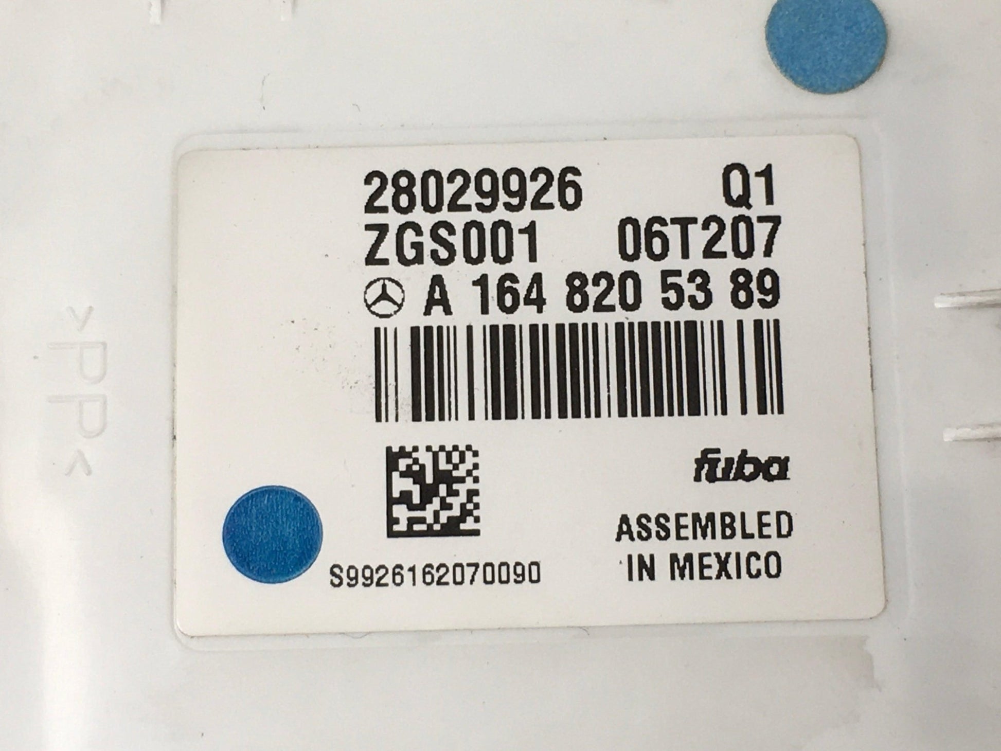 Amplificador Antena Mercedes W164 / W251 - A1648205389