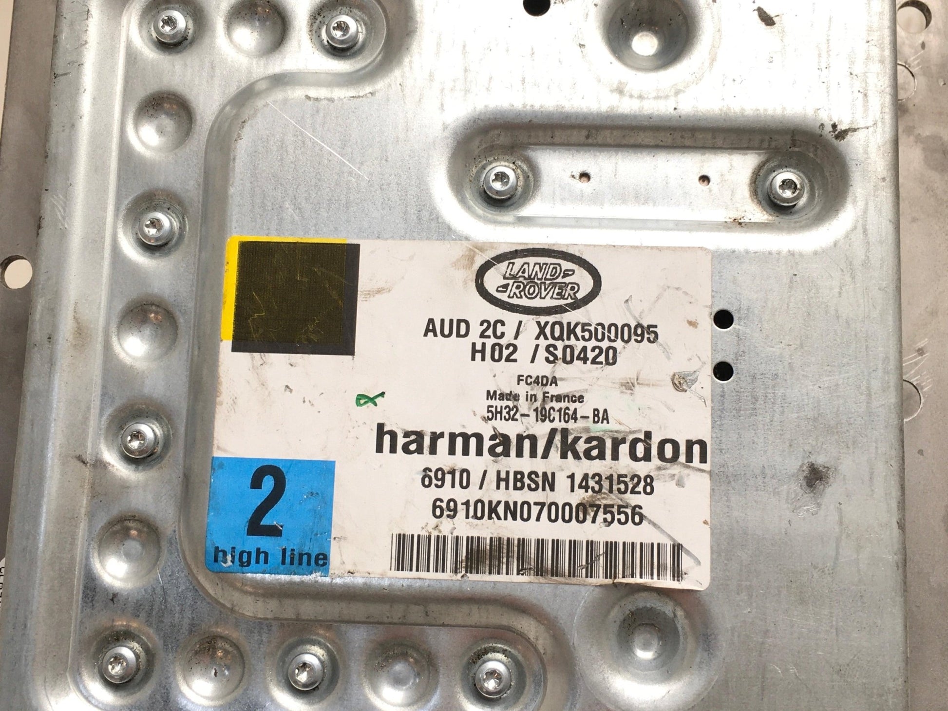 Amplificador audio Ranger Rover XQK500095 - 5H3219C164AB