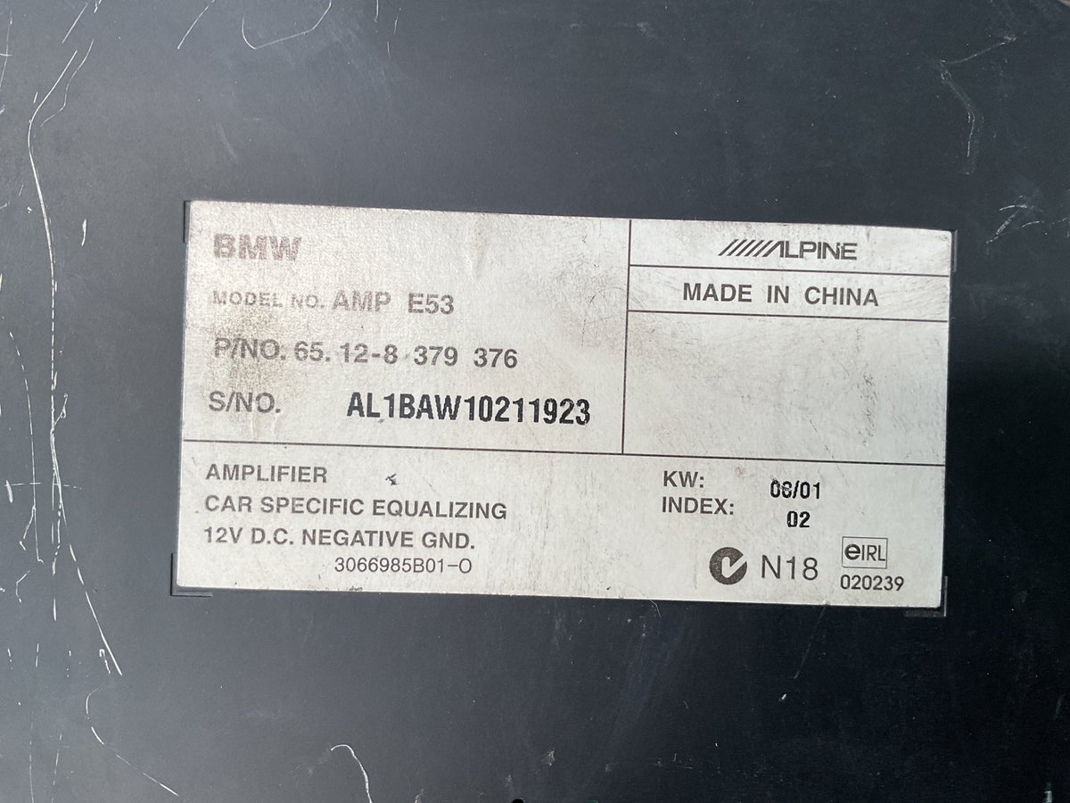 Amplificador Sonido BMW X5 99-07 - 65128379376