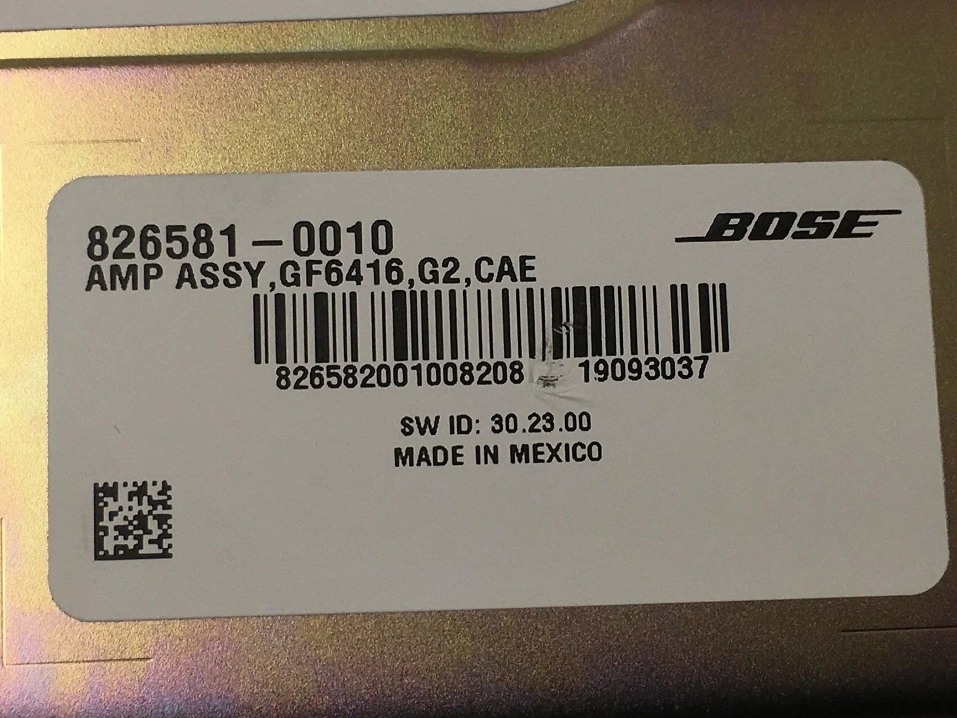 Amplificador sonido Porsche 992