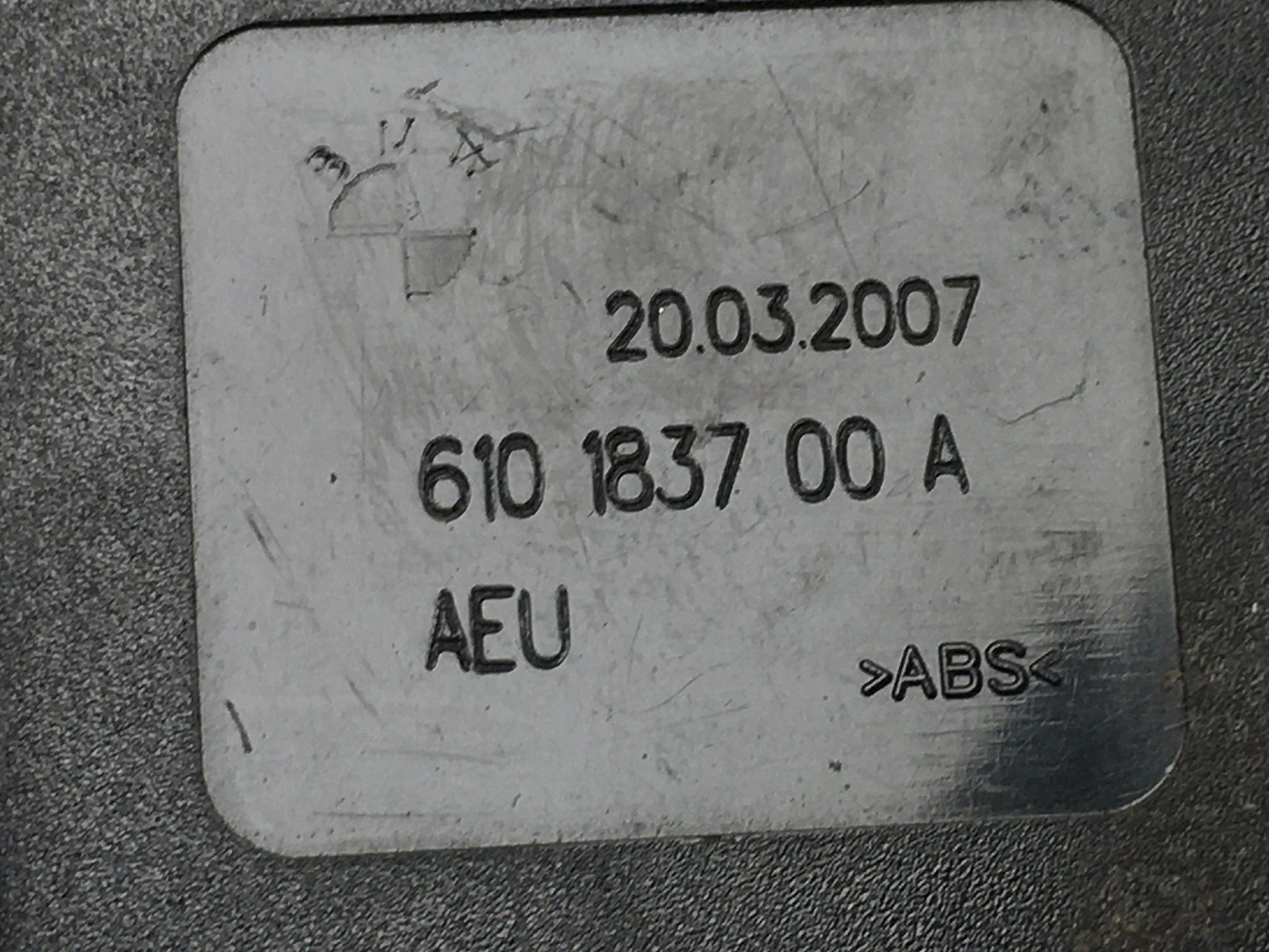 Anclaje Cinturon delantero Mini R55 - 610183700A