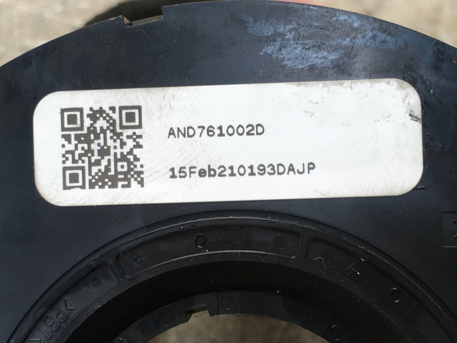 Anillo Squib Land Rover BJ3214A664AB - BJ3214A664AB