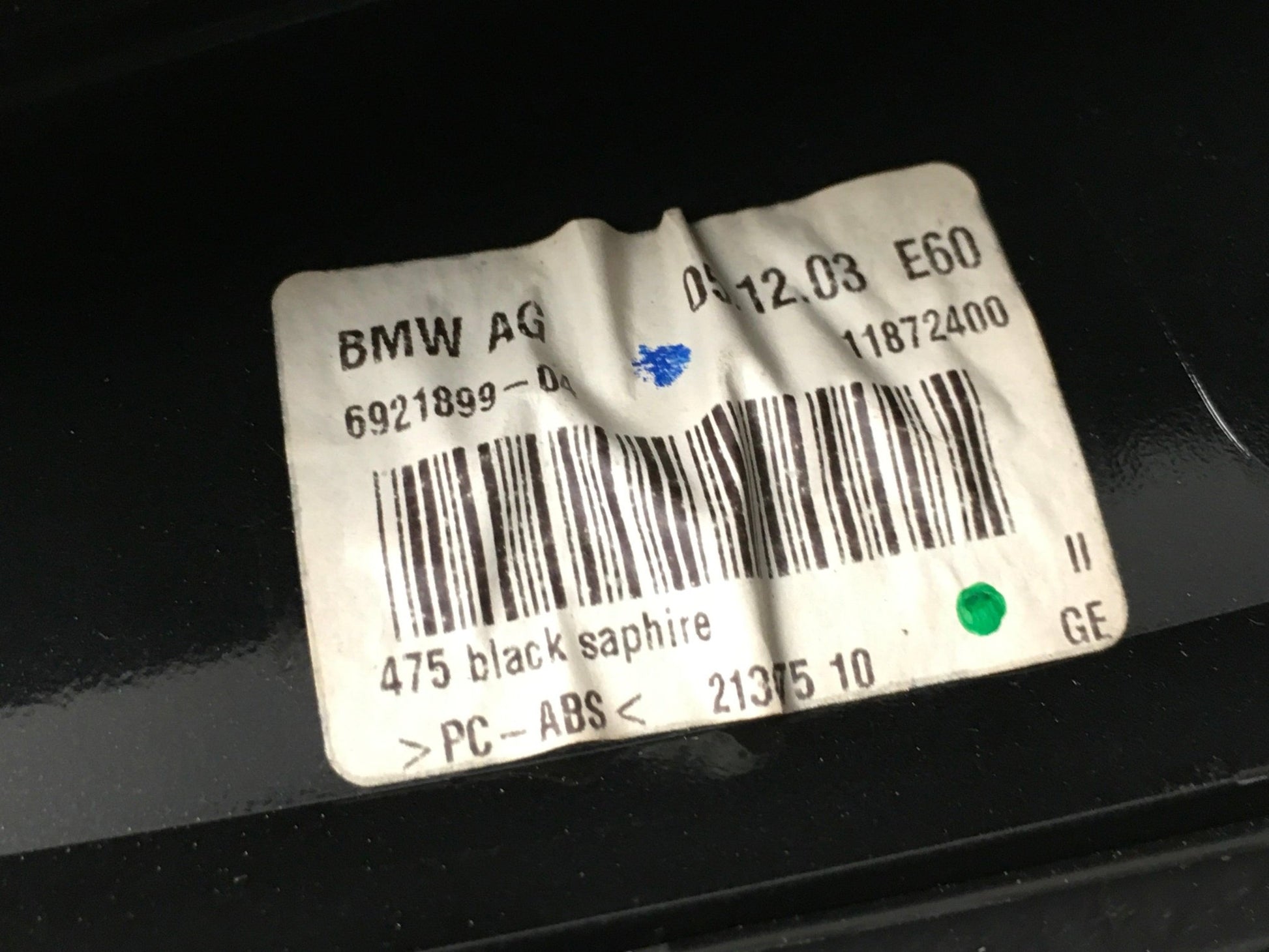 Antena GPS BMW 5 E60 - 6913286