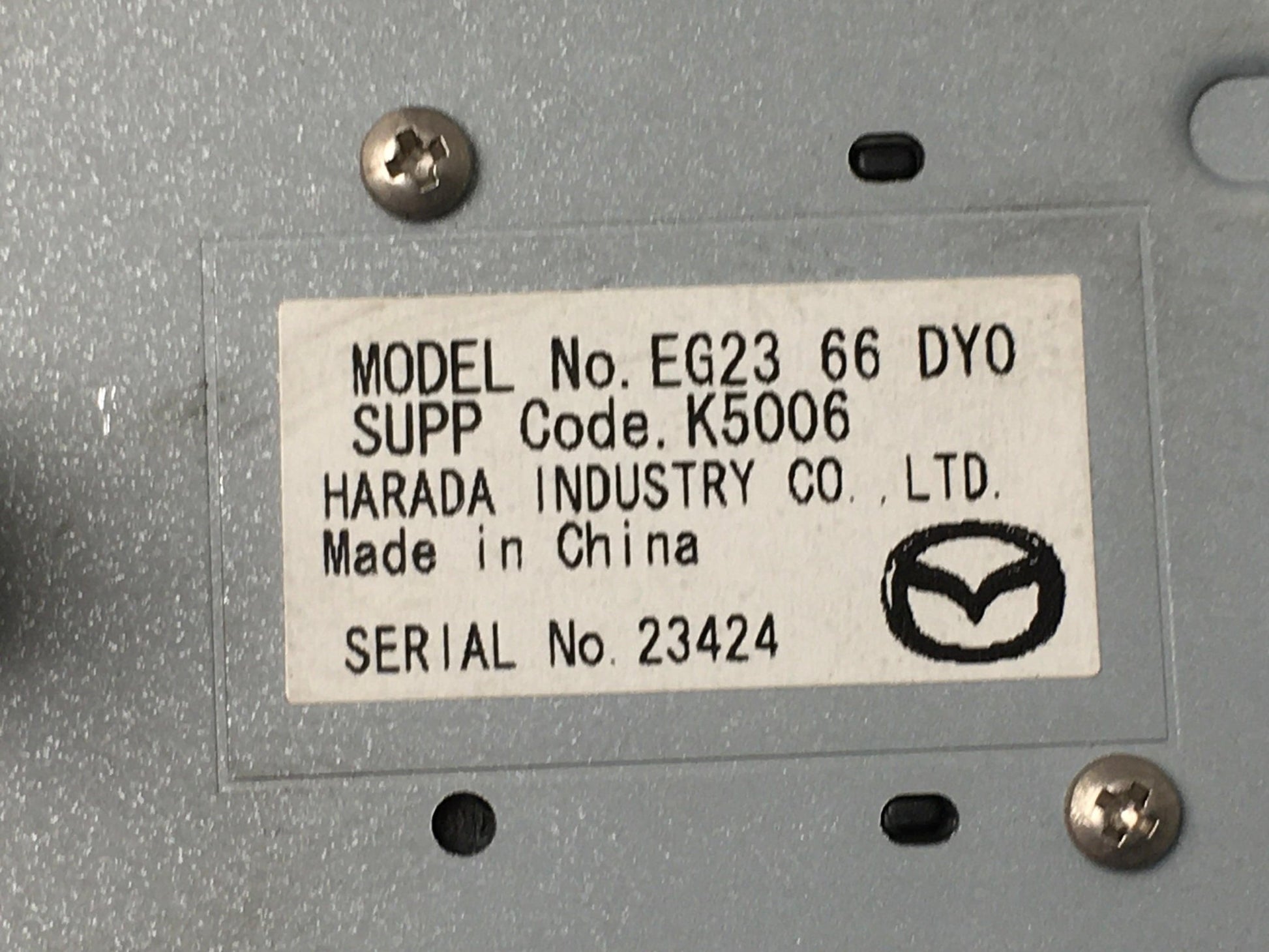 Antena GPS Mazda CX - 7 - EG2366DY0