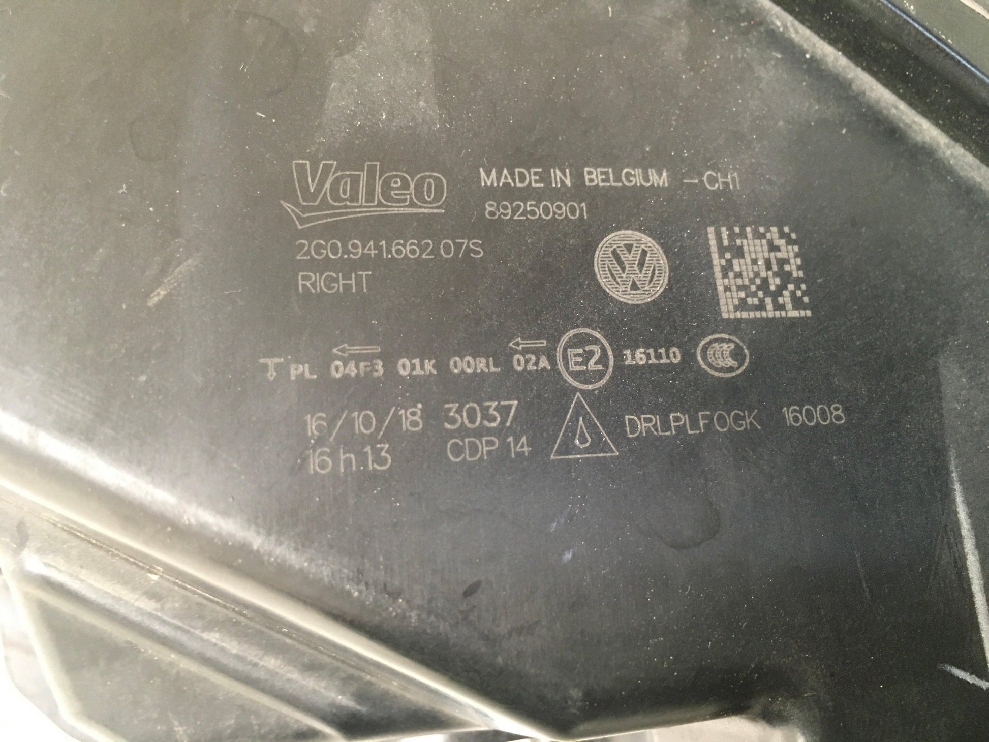 Antiniebla dcho VW Polo VI AW - 2G094166207S