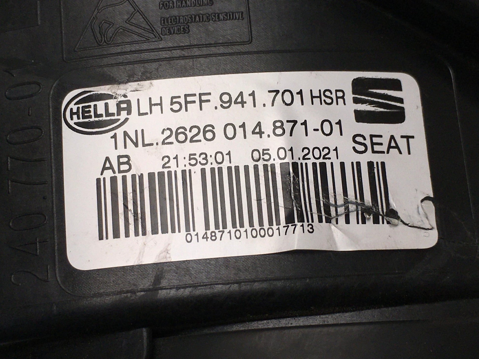 Antiniebla izquierdo Cupra Formentor KM - 5FF941701