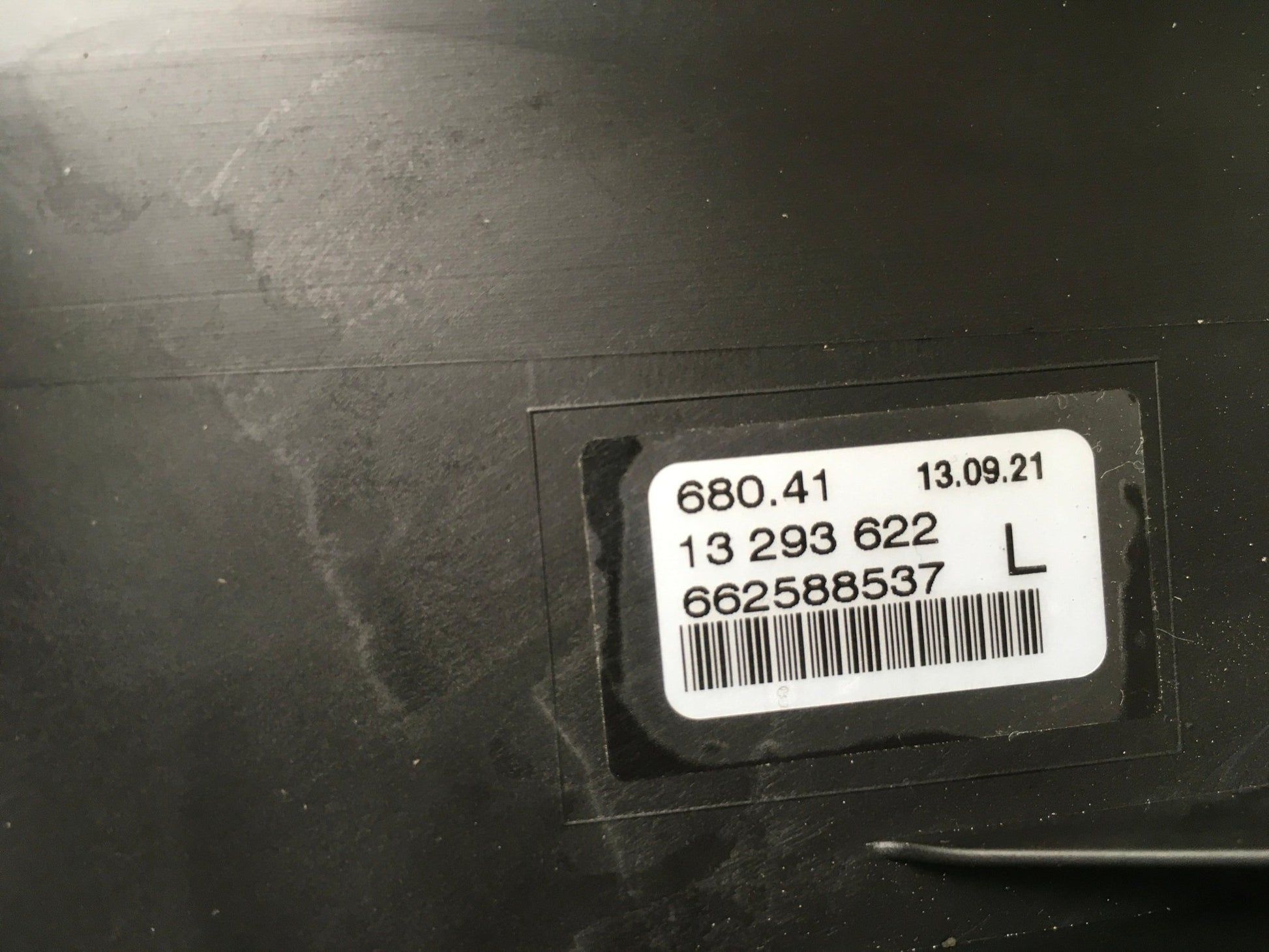 Antiniebla izquierdo Opel Astra J - 13293622