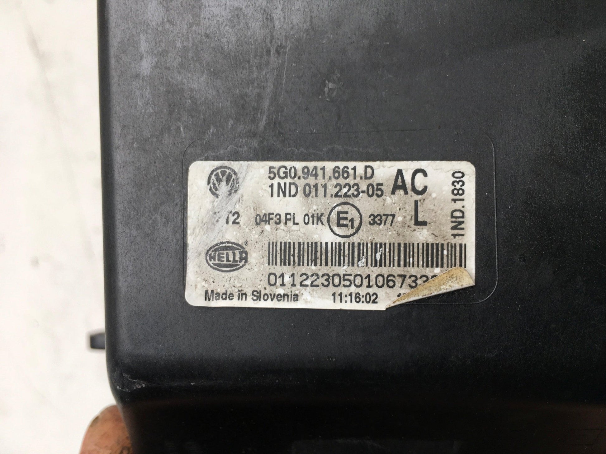 Antiniebla izquierdo VW Golf VII - 5G0941661D