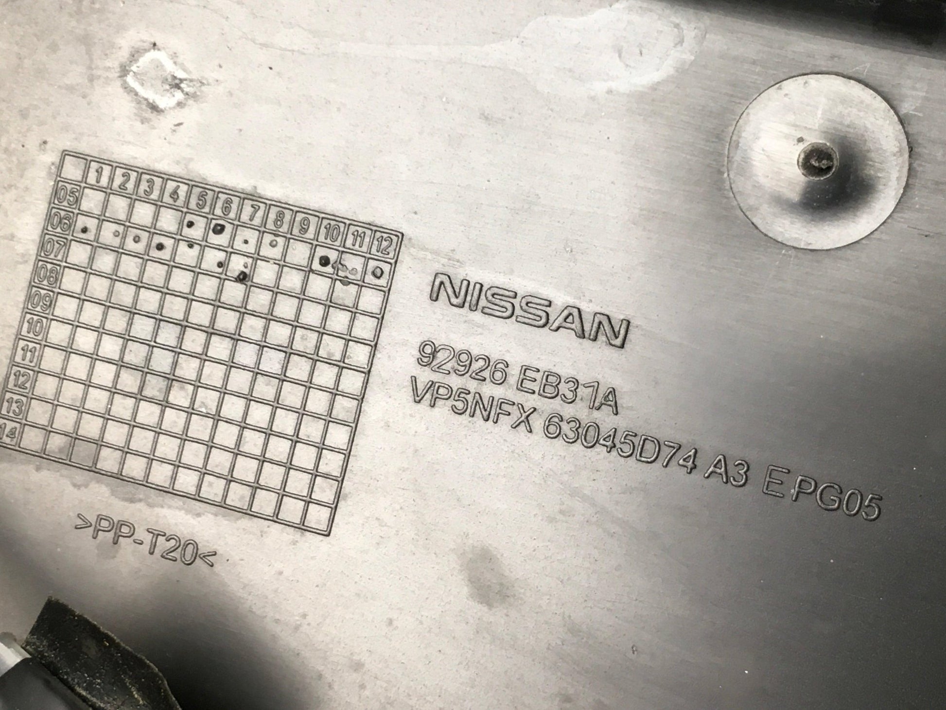 Apoyabrazos central Nissan Frontier 2/Pathfinder 3 - 96911EB30B