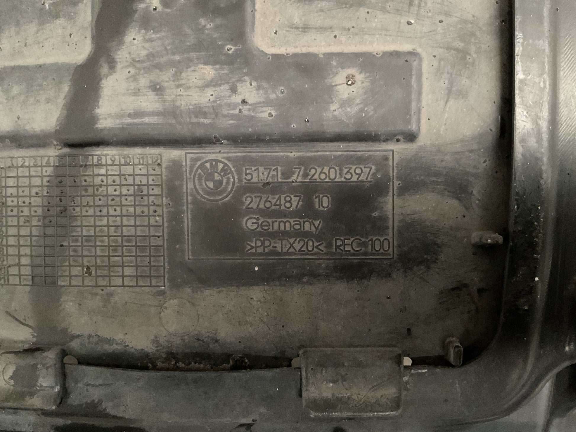 Arco Rueda del dcho BMW Serie 3 13-20 GT - 51717288908