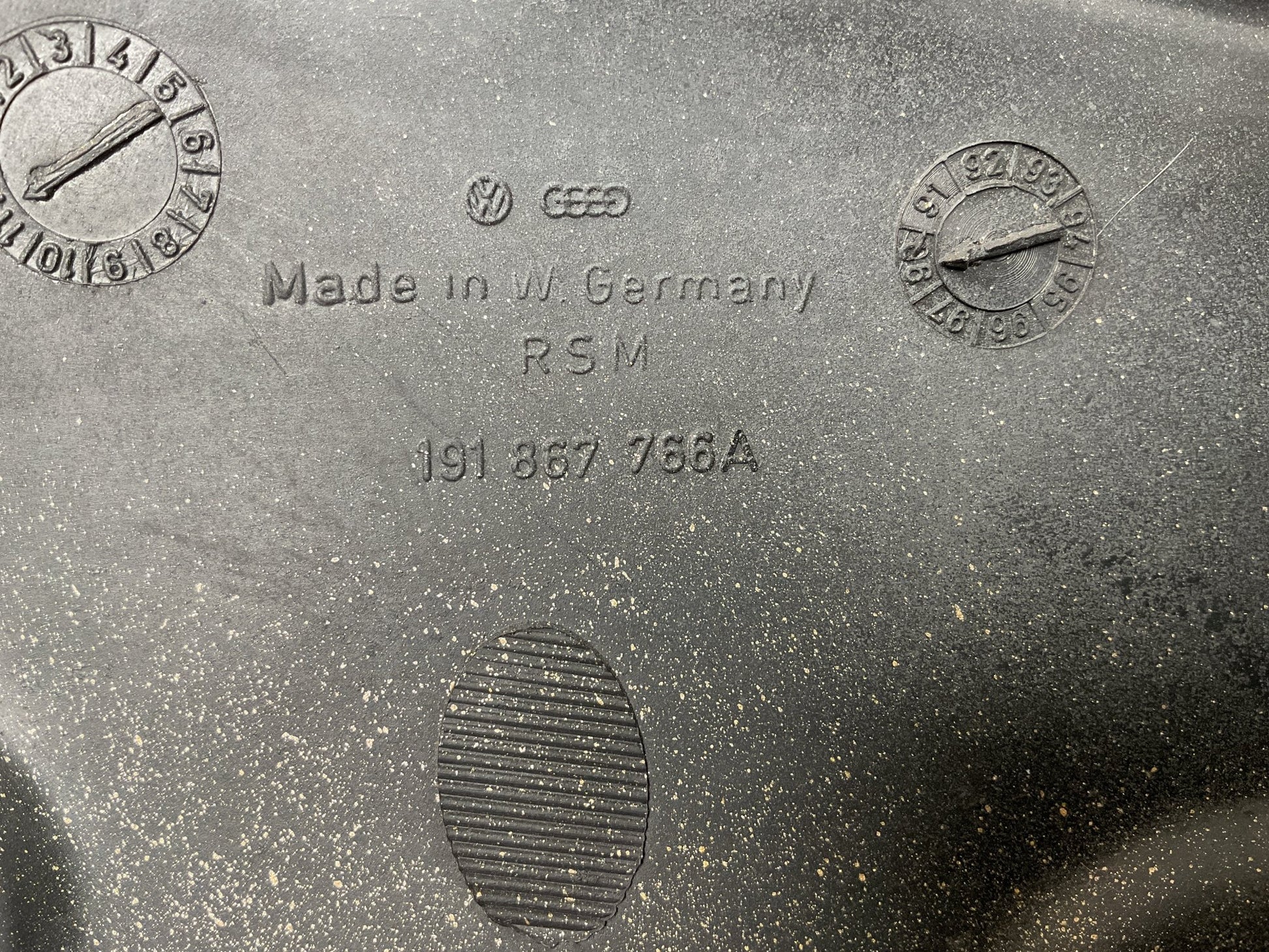 Arco rueda tra dcho interior VW Golf 83-92 - 191867766A