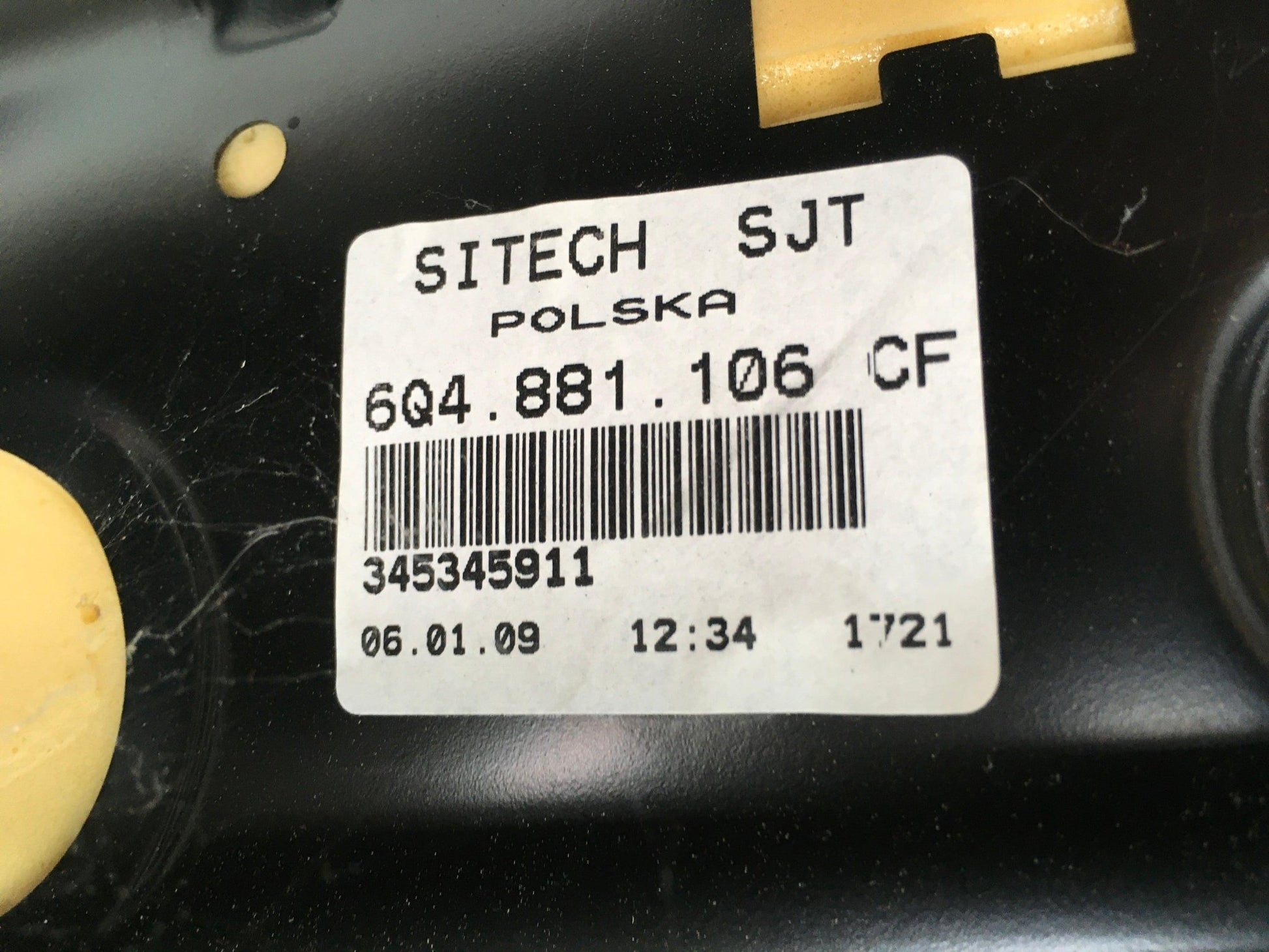 Asiento del dchi VW Caddy III 2K - 6Q4881106