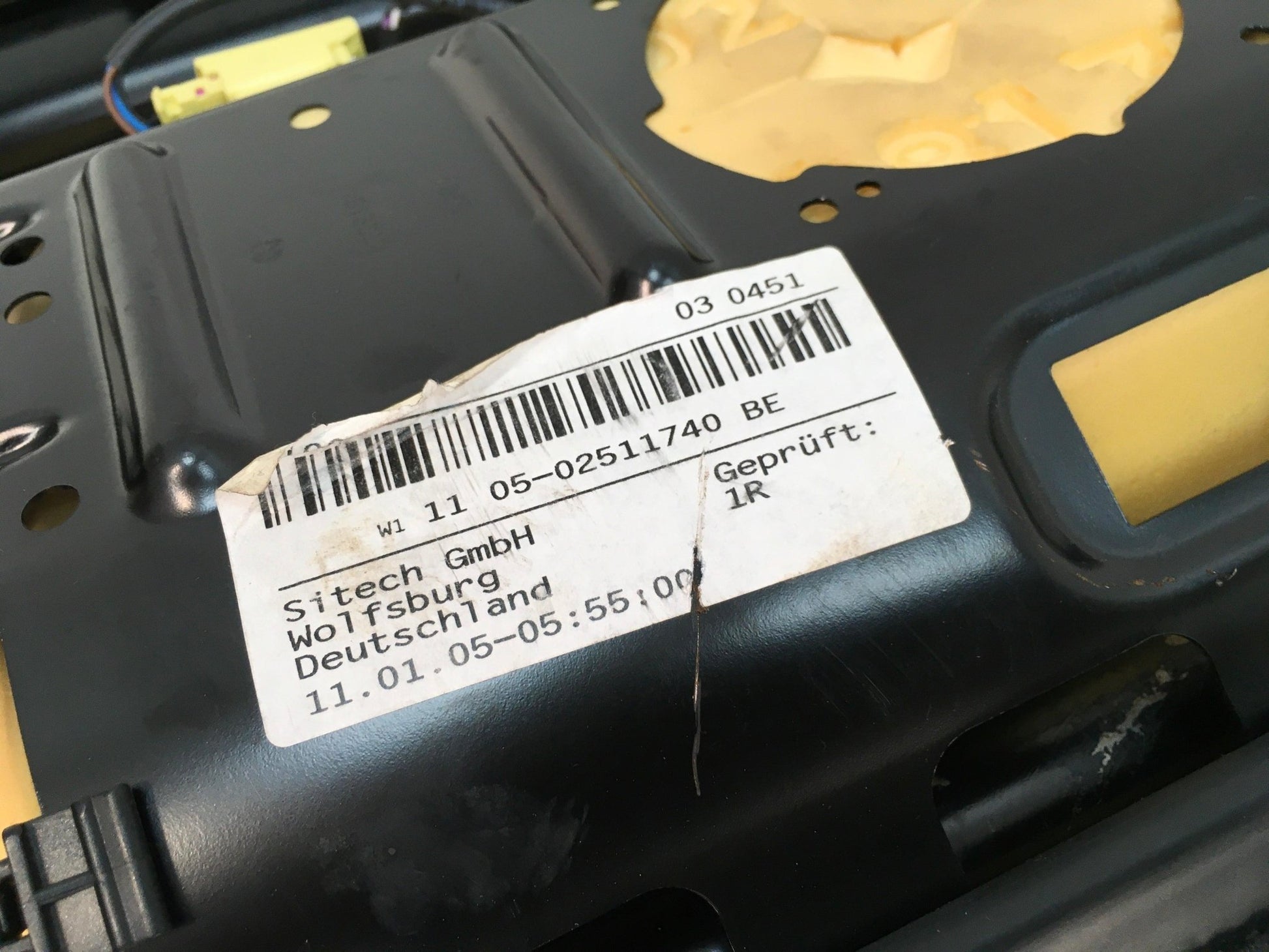 Asiento del dcho VW Golf V / Sportvan - 