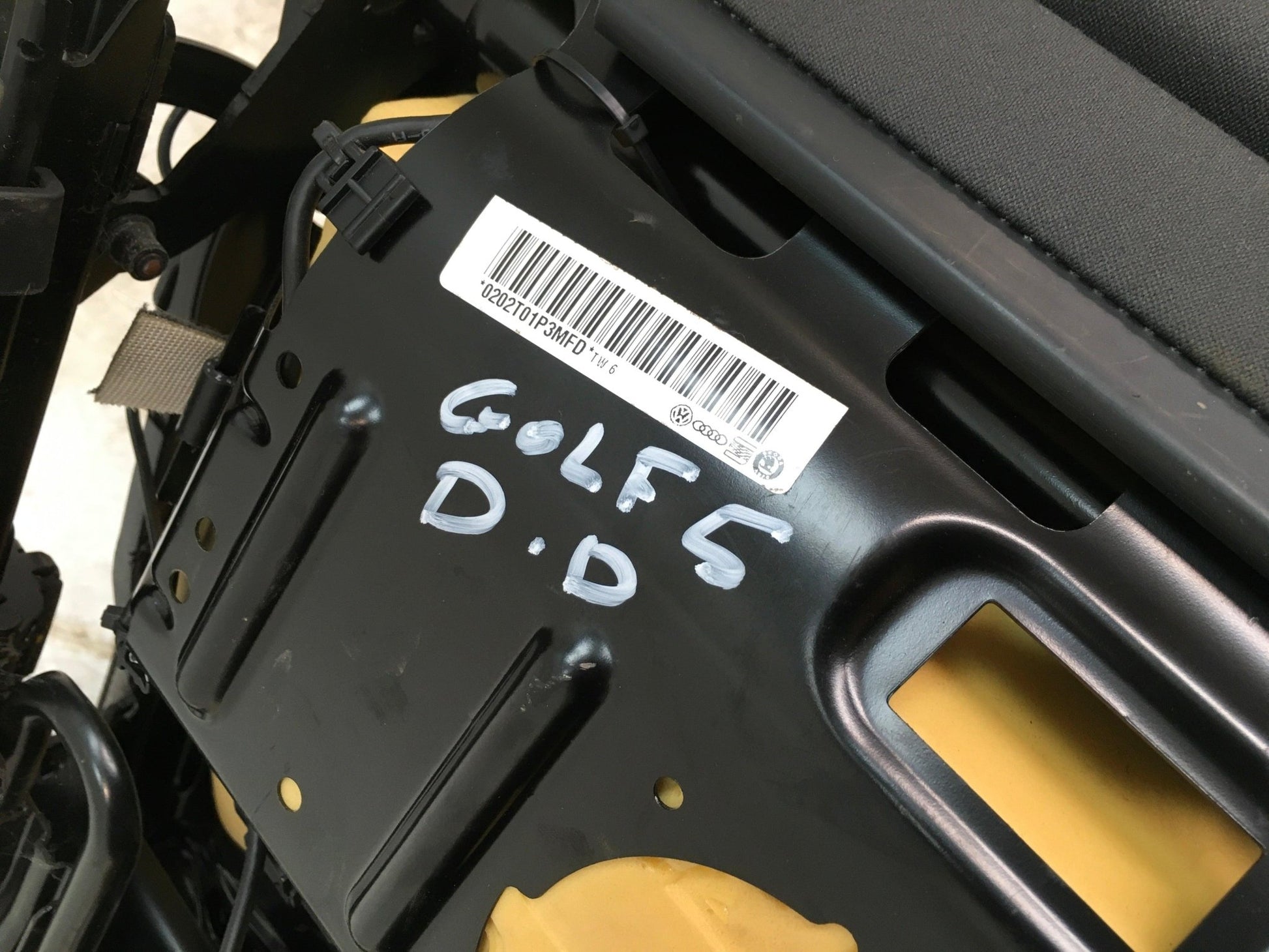 Asiento del dcho VW Golf V / Sportvan - 