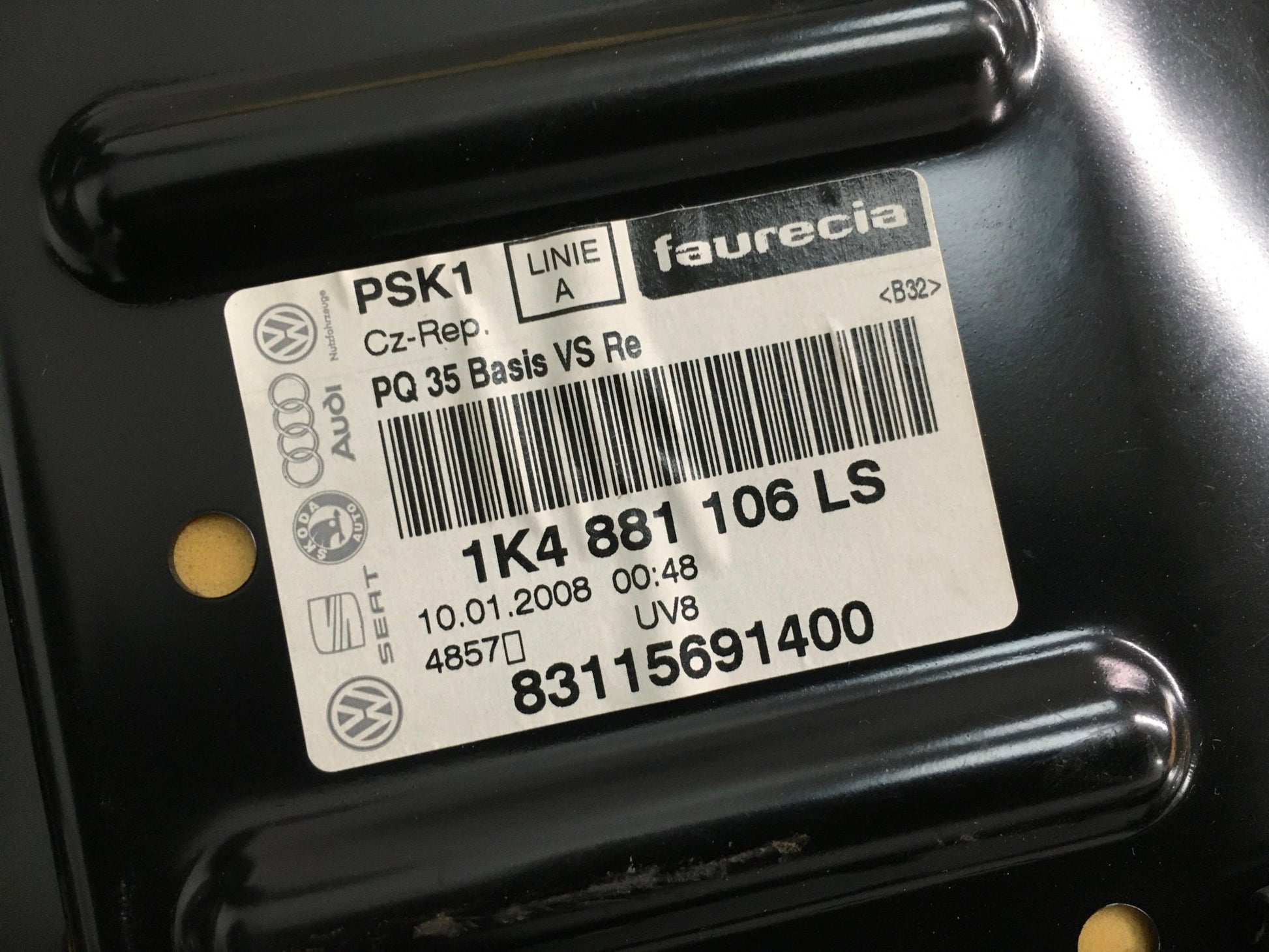 Asientos completos Skoda Octavia II 1Z - 1K4881105NR