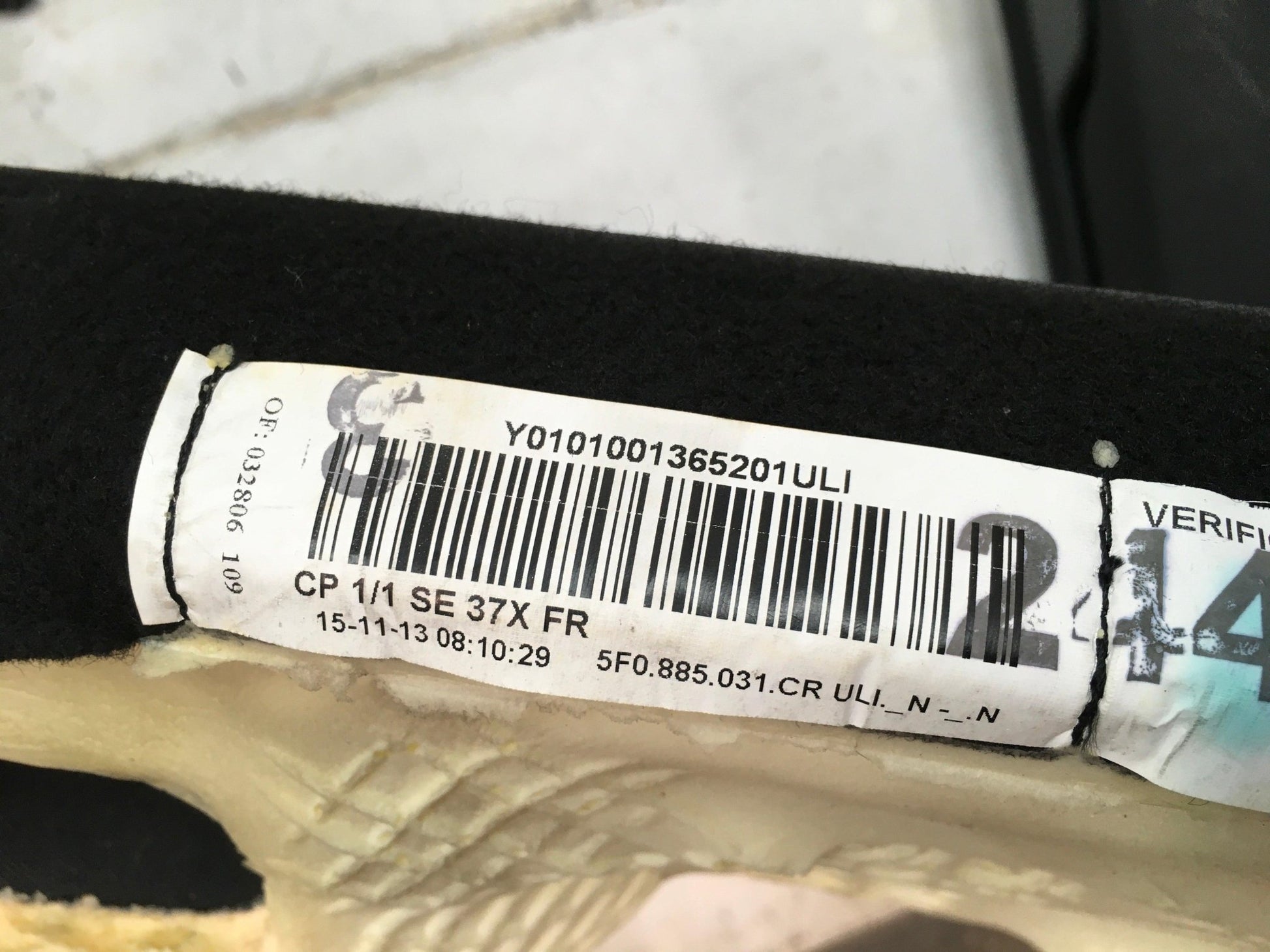 Asientos Seat Leon III 5F - 5F0881375K