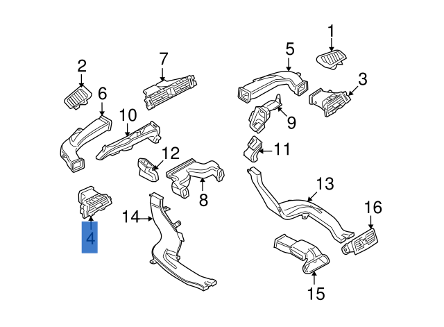 Rejilla izquierda BMW E90 E93