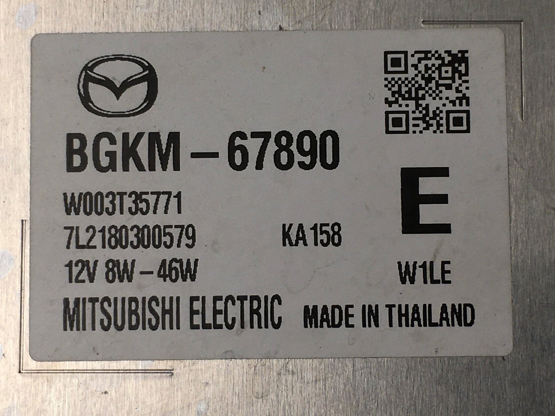 Balatro faros Mazda 3 BP - BGKM67890