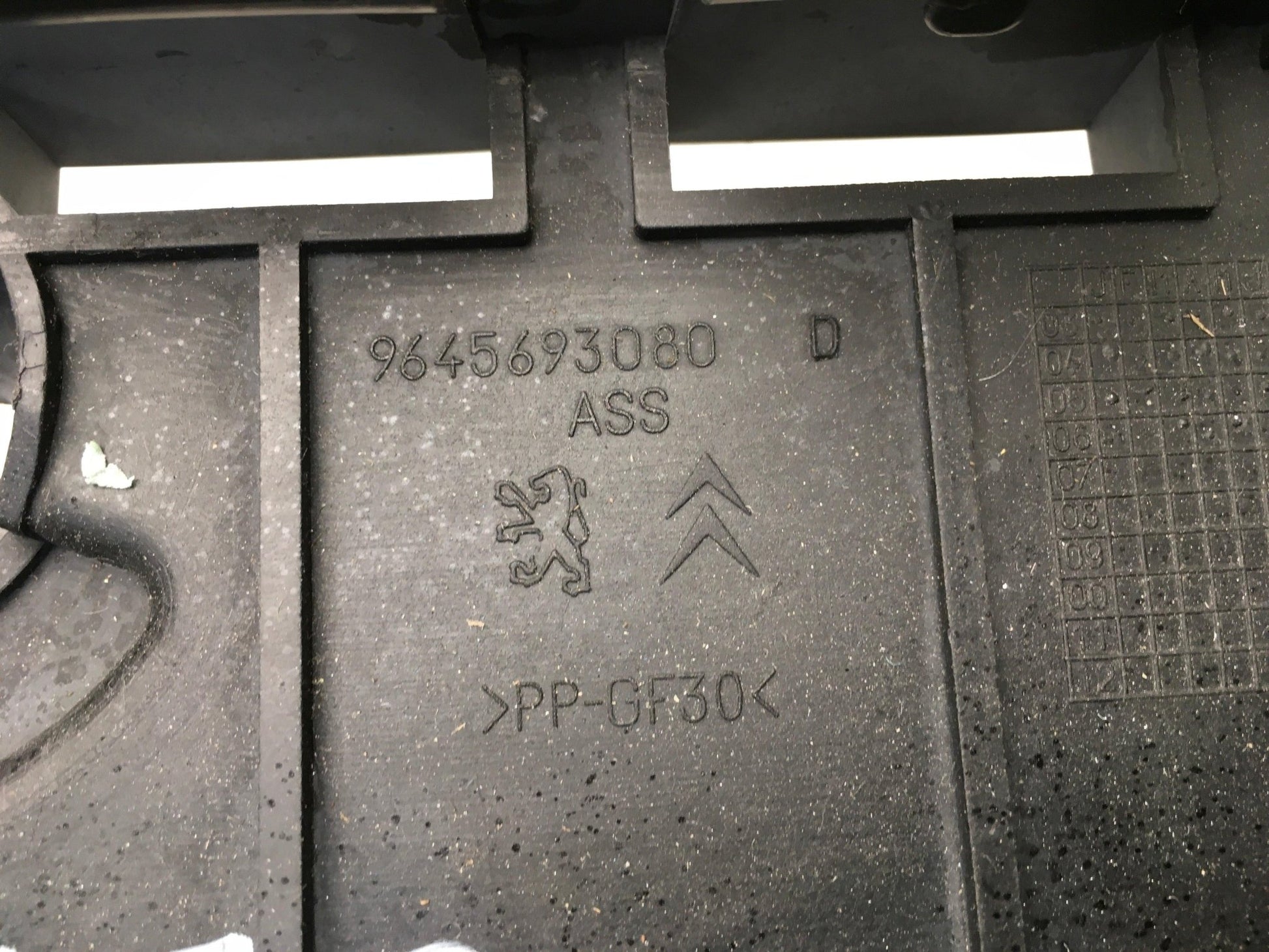 Bandeja Bateria Peugeot 407 - 9645693080