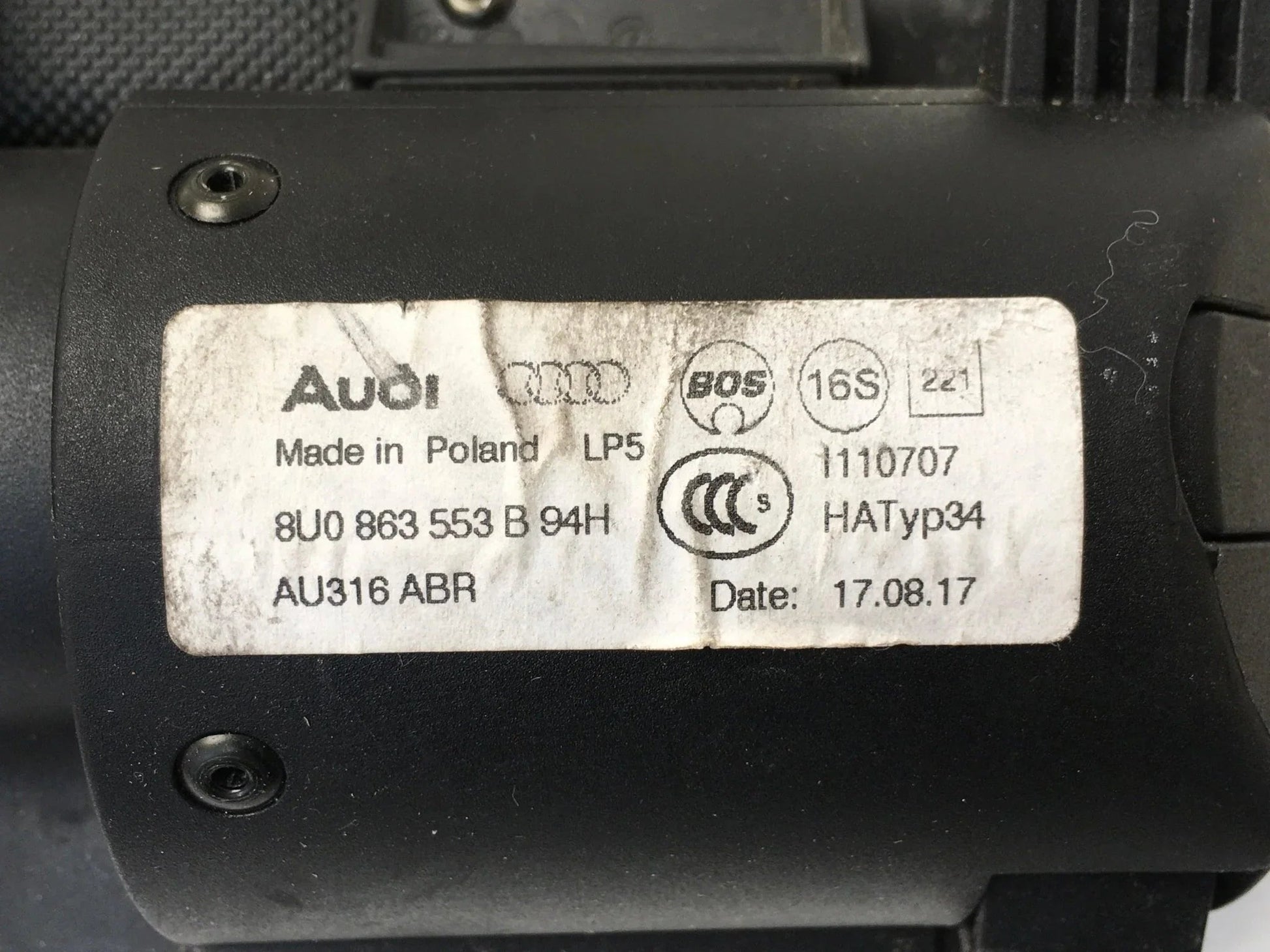 Bandeja maletero Audi Q3 8U