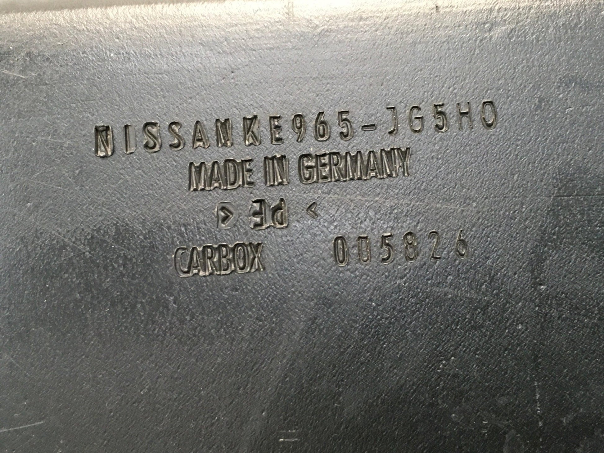 Bandeja maletero Nissan KE965JG5H0 - KE965JG5H0