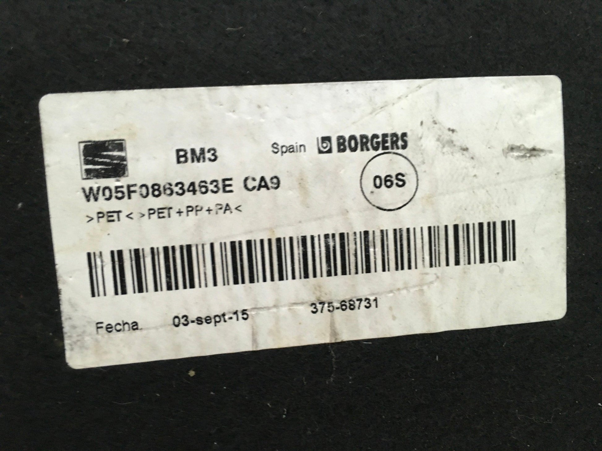 Bandeja maletero Seat Leon III 5F - 5F0863463E