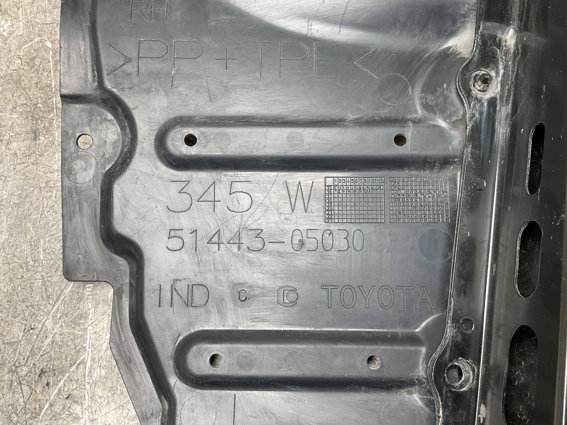 Bandeja Motor Toyota Auris 12 - 18 - 5144305030