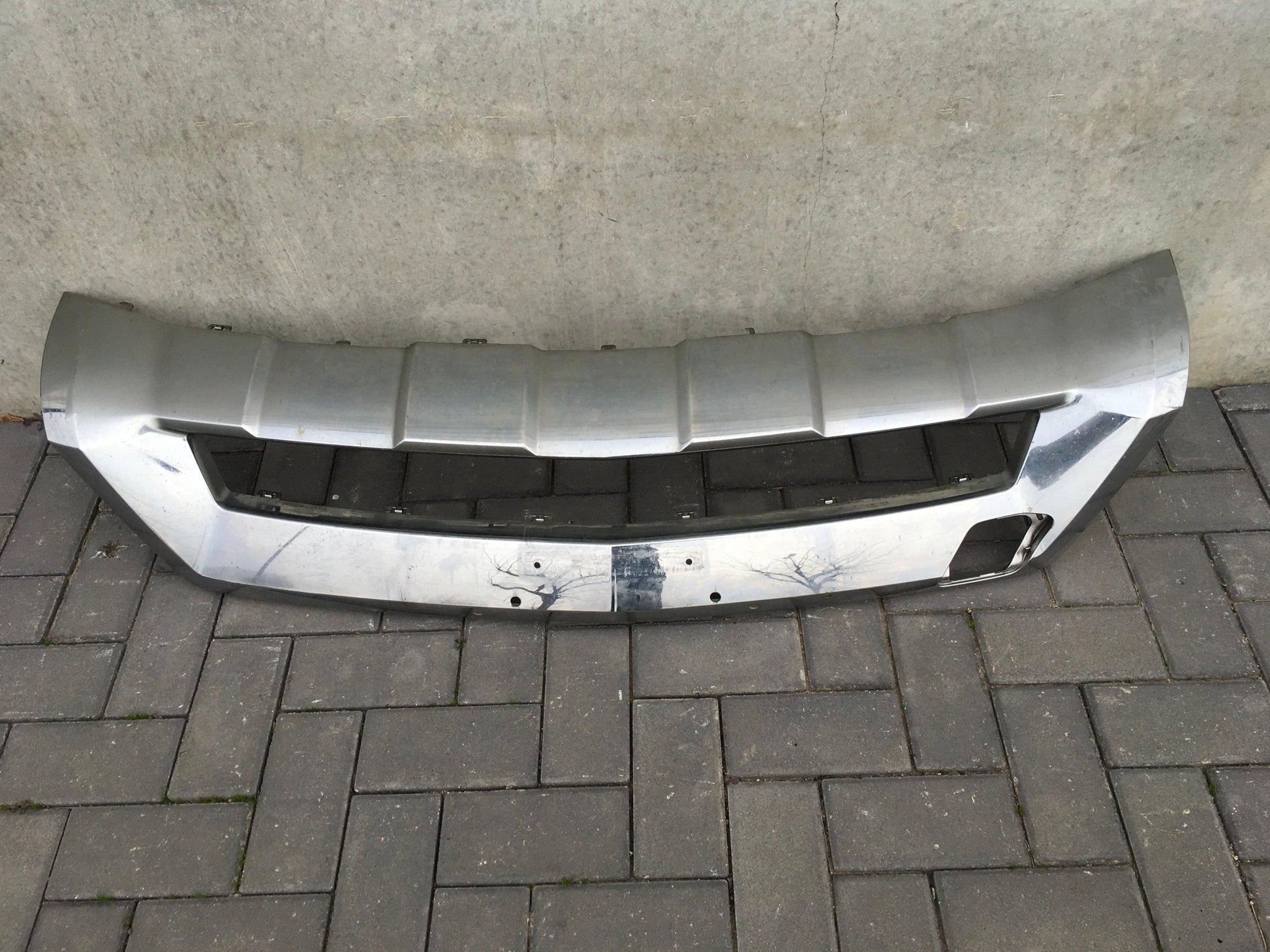 Bandeja paragolpes delantero Mercedes M W166 - A1668858525