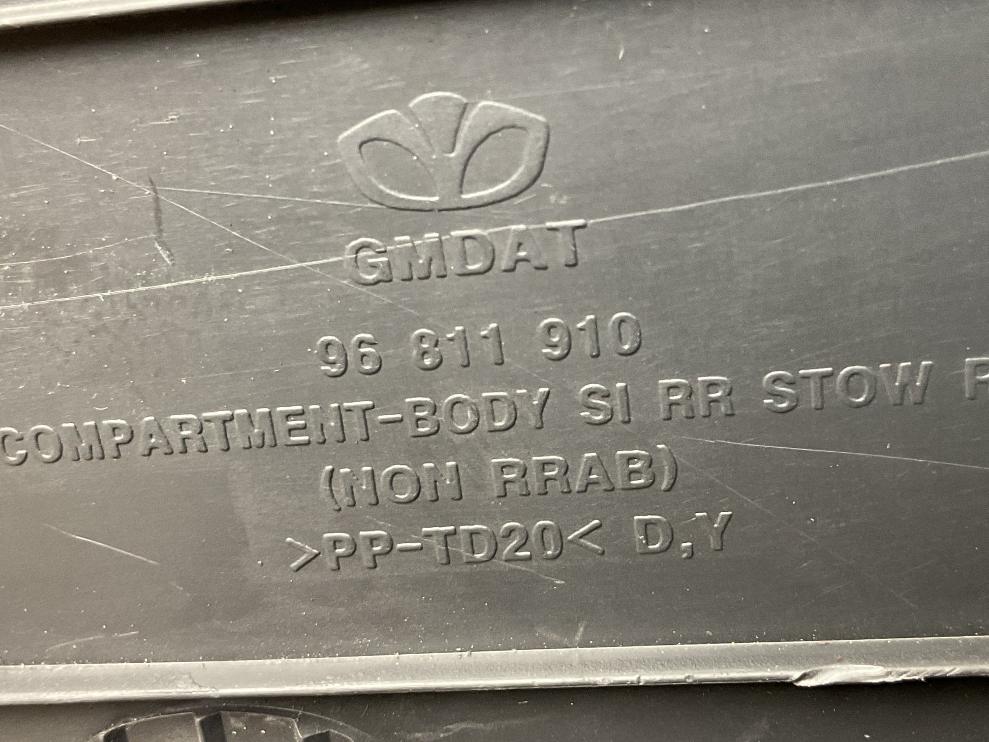 Bandeja tra dcha Opel Antara - 96811910