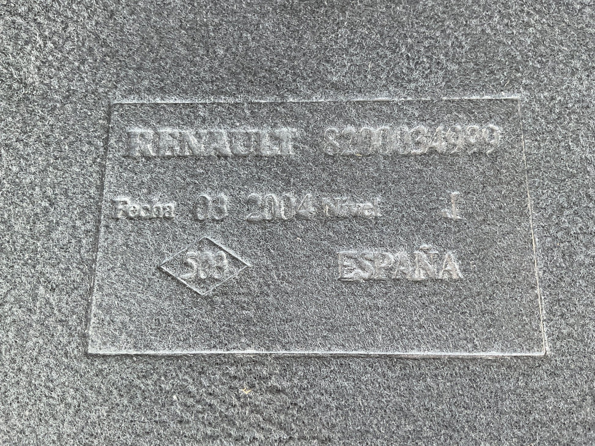 Bandeja Tra Renault Mégane II 02-12 - 8200034999.