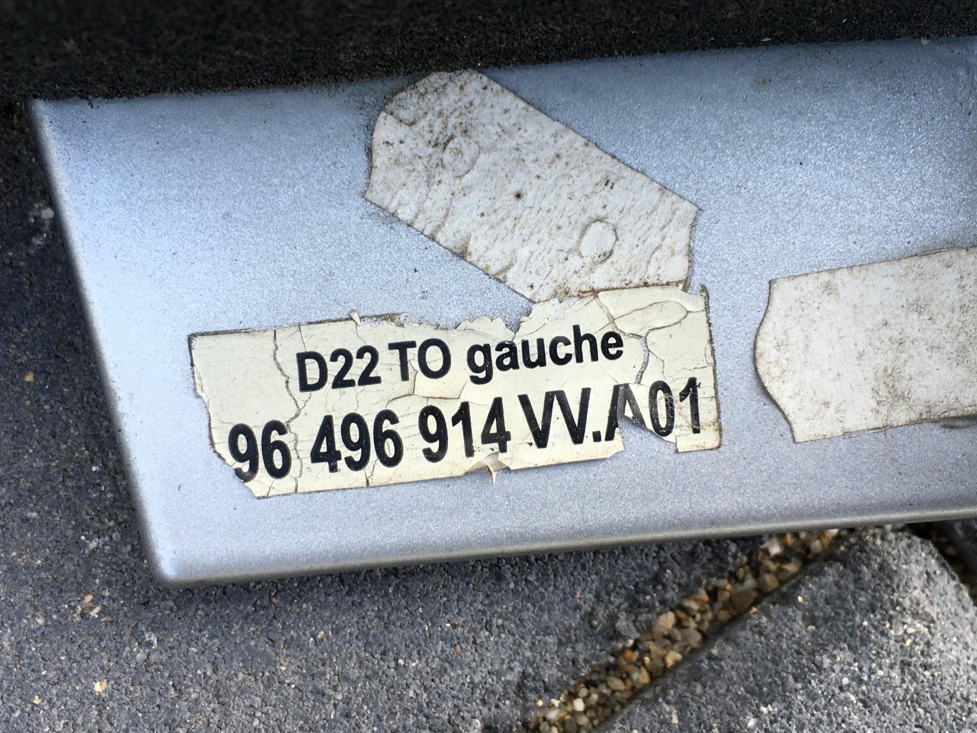 Barras Techo Peugeot 407 - 96496914