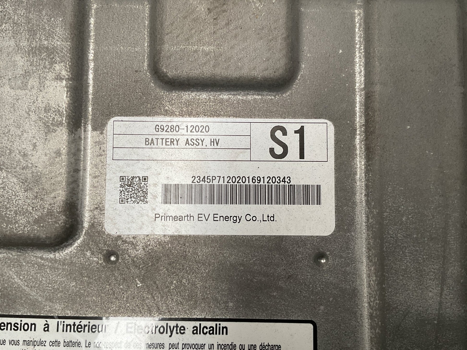 Bateria Toyota Auris 2012 - 2018 - G928012020