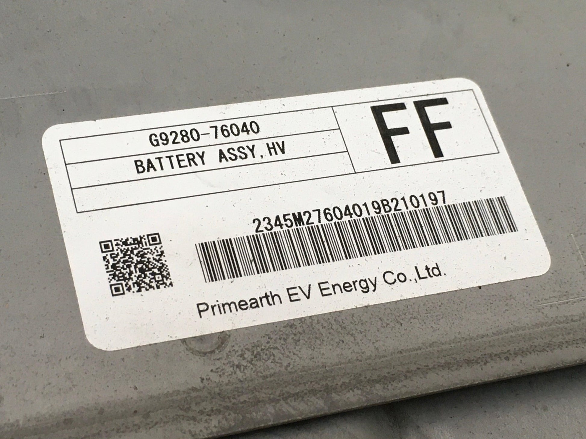 Bateria Toyota G928076040 - G928076040