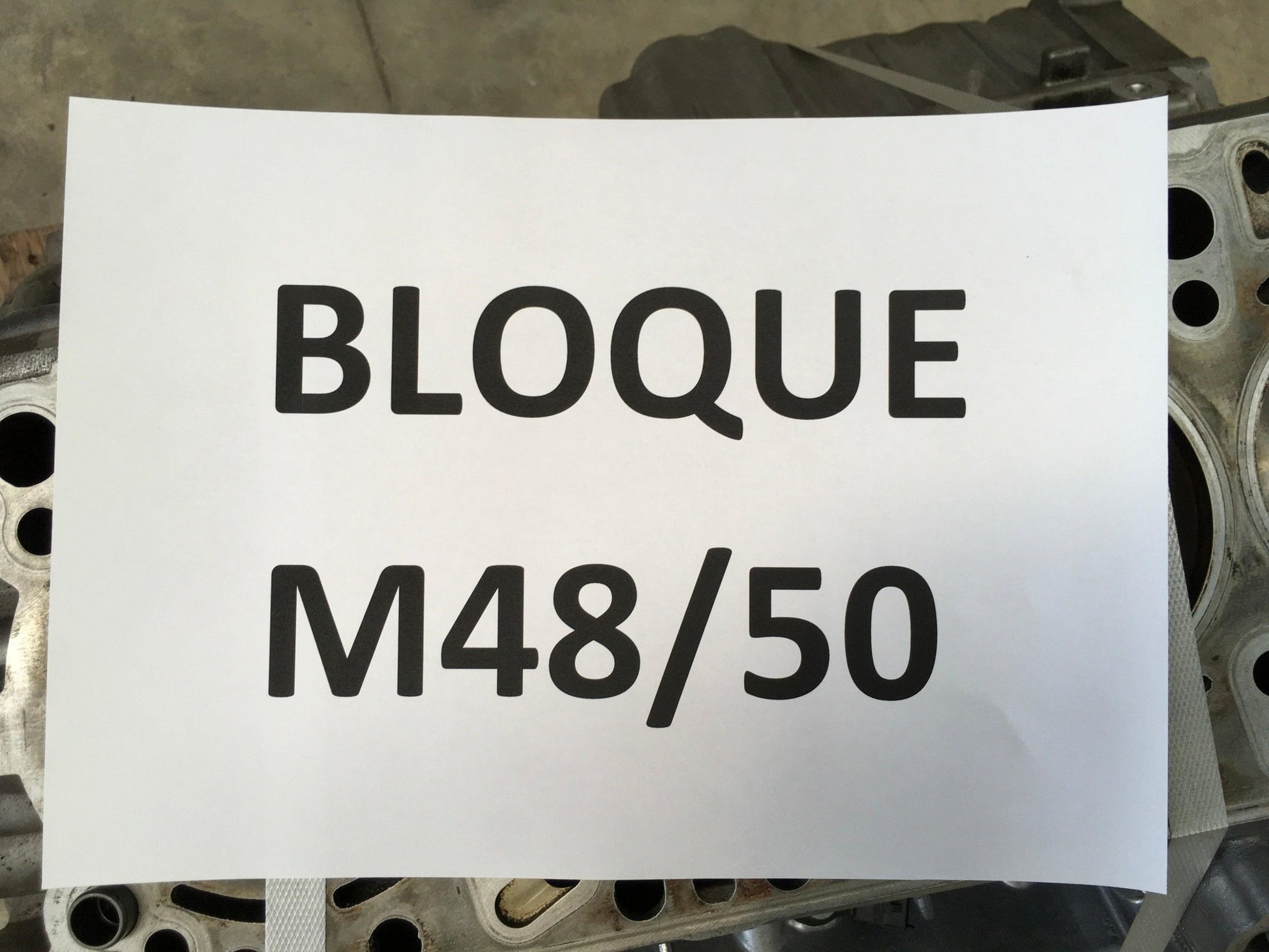 Bloque motor Porsche M48 - M4850
