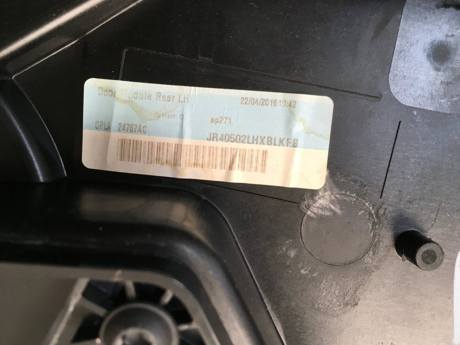 Bocina puerta tra izq Range Rover L494 - CPLA24767AC