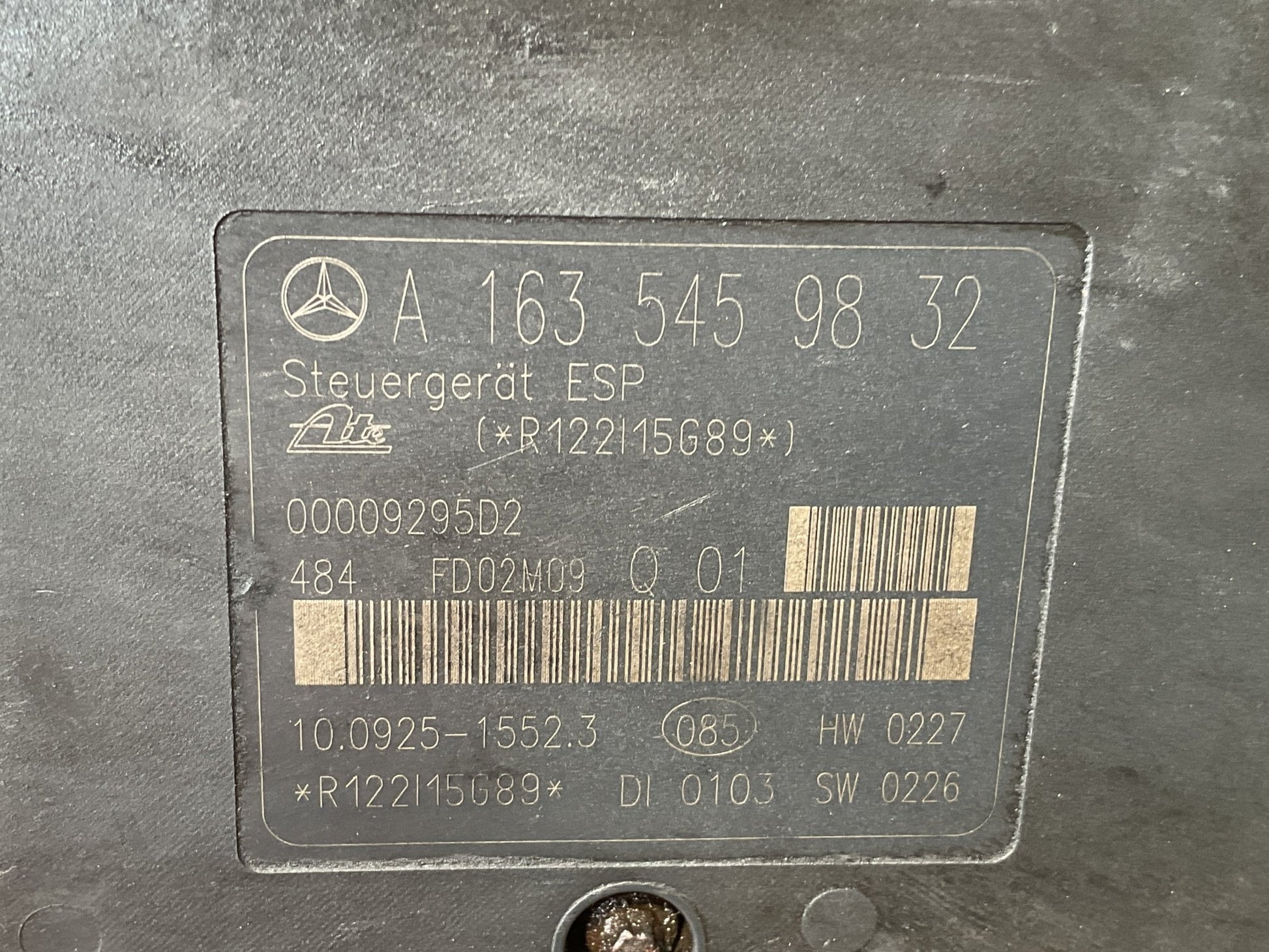 Bomba ABS Mercedes M 97-05 - A1635459832 _