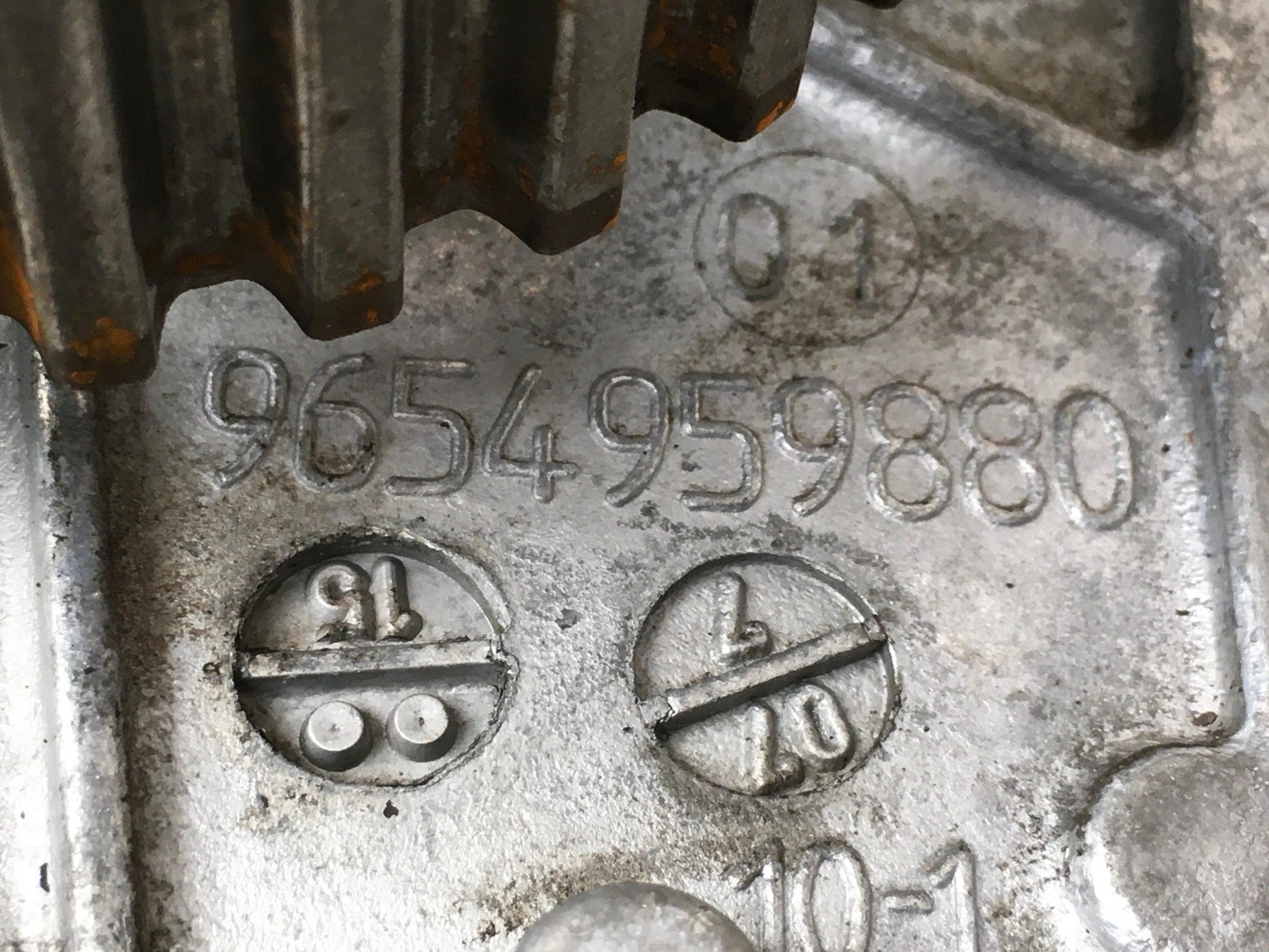 Bomba alta presión PSA 9654959880 - 9654959880