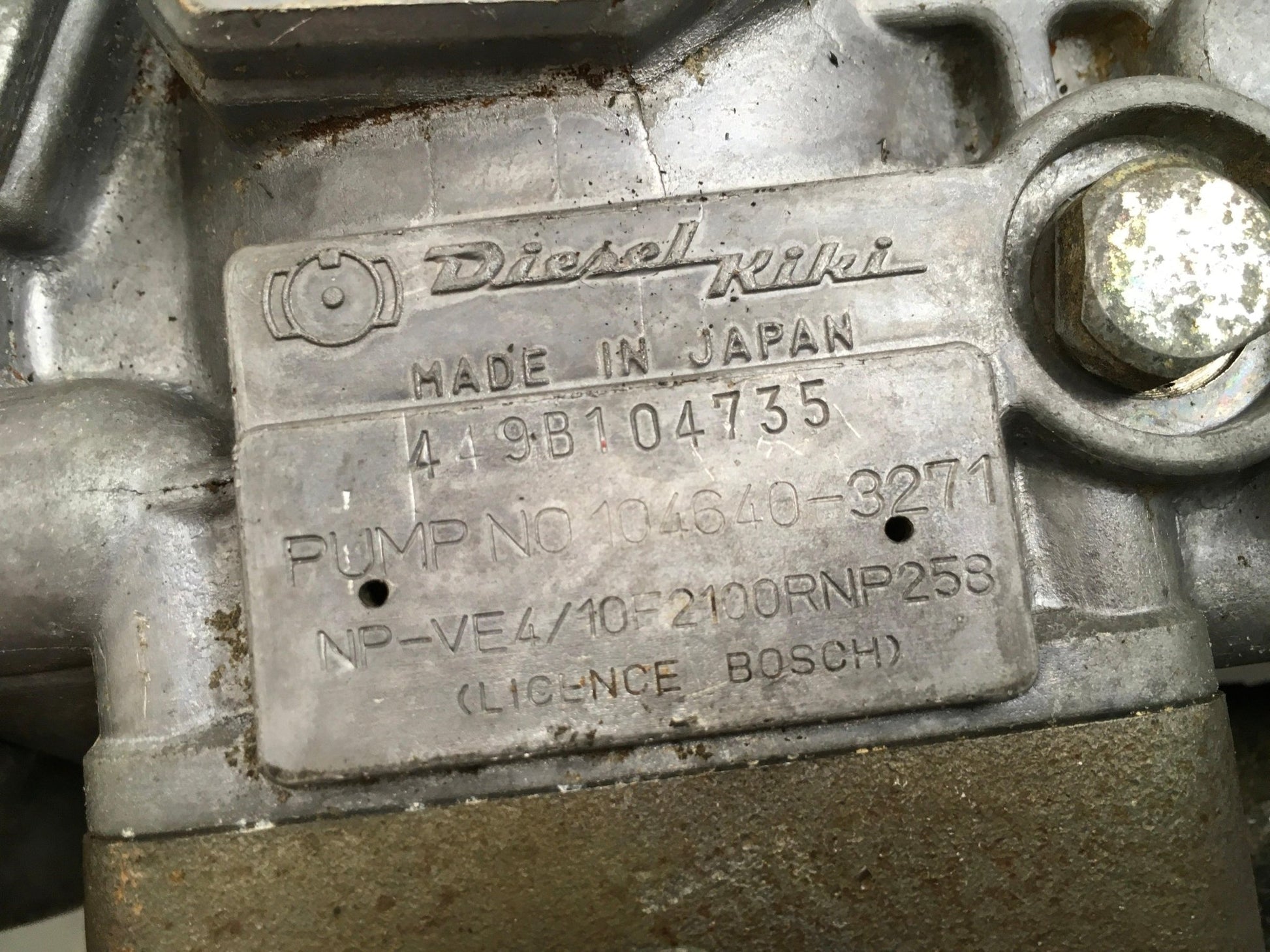 Bomba inyeccion Mitsubishi Montero I y II - 1046403271