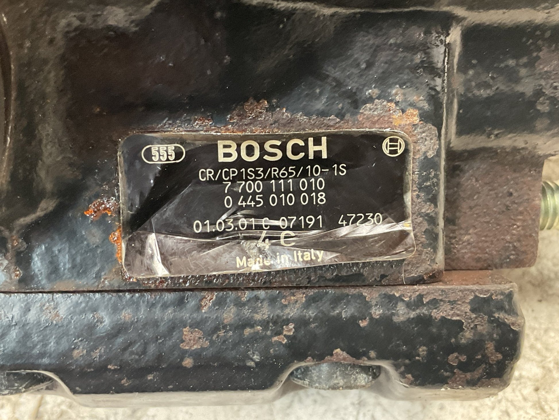 Bomba inyeccion Renault 7700111010 - 7700111010